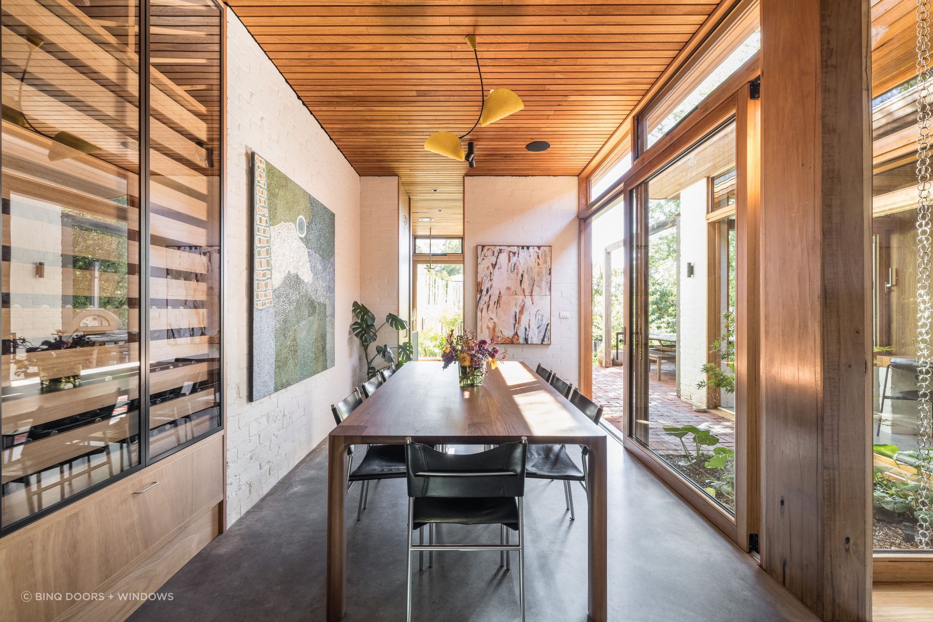Windows can be a significant source of heat loss during colder months, so homes with a large amount of glazing need high-performance windows to ensure a comfortable environment year-round.