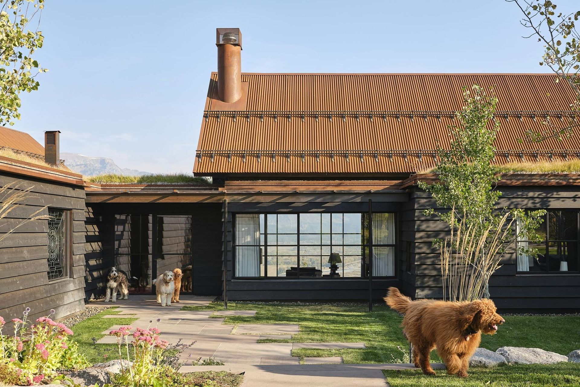 At Camp Teton, a family retreat is composed as a small mountain settlement, with rammed earth, reclaimed timber and separate pavilions creating a home that feels enduring, deeply grounded and connected to life outdoors.
Architectural design: Andersson / Wise Architects