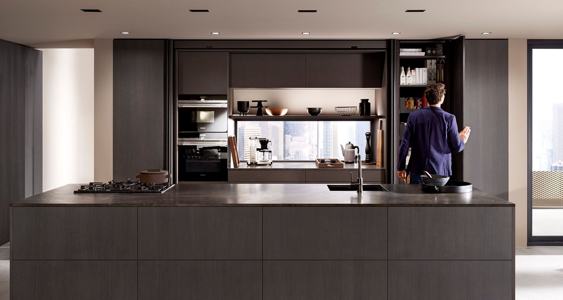 Featured product: REVEGO uno - Pocket systems from Blum New Zealand.