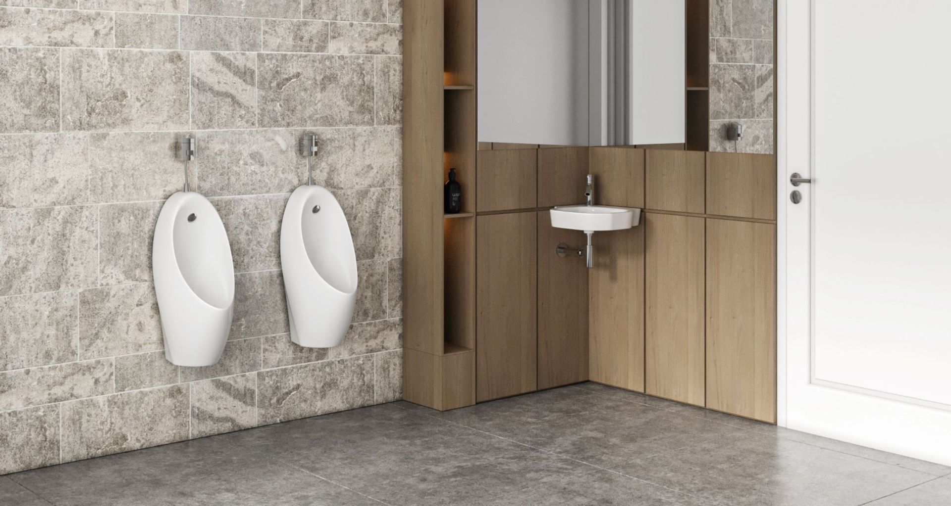 The Chloe Urinal from Robertson Bathware.