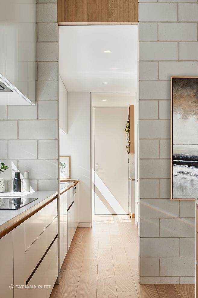 Minimal B Downlights illuminate the butlers' pantry.