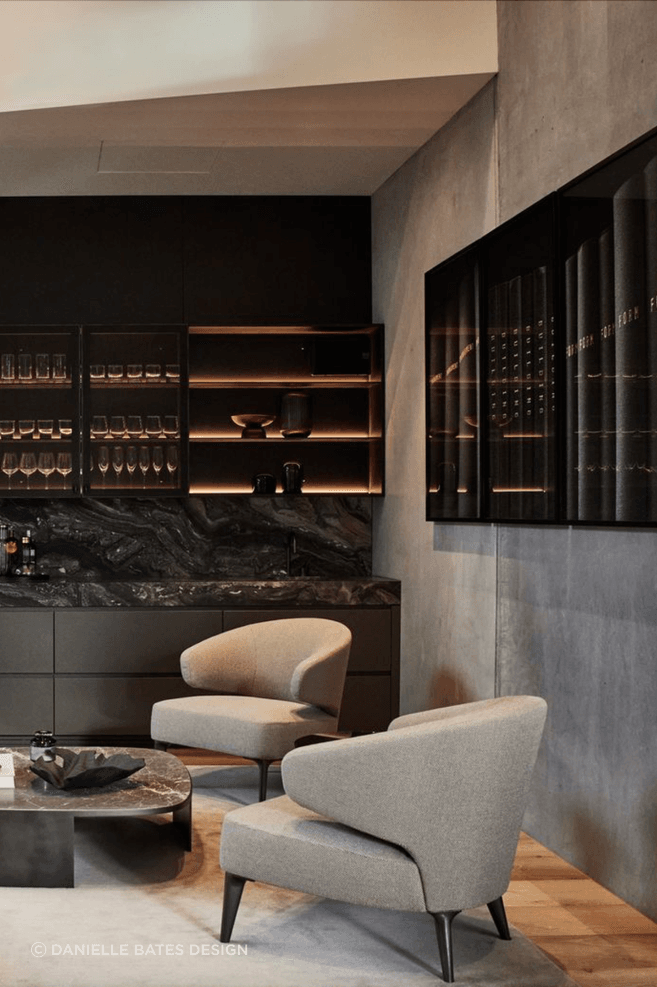 Auckland CBD Penthouse by Danielle Bayes Design.
