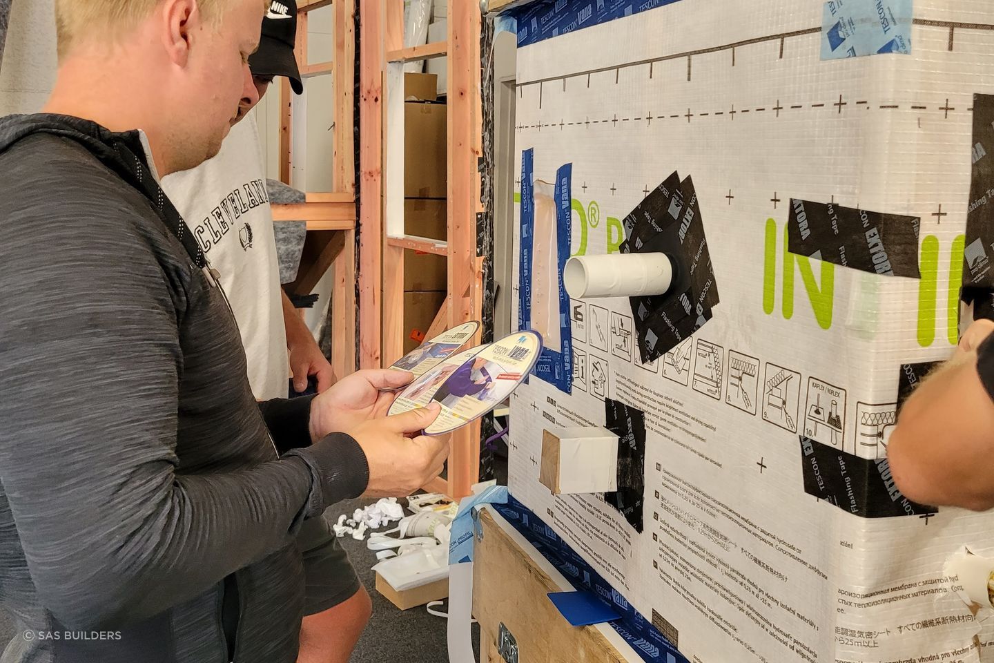 One of the key principles of Passive House design is to insulate the home to a much higher level than the typical build.