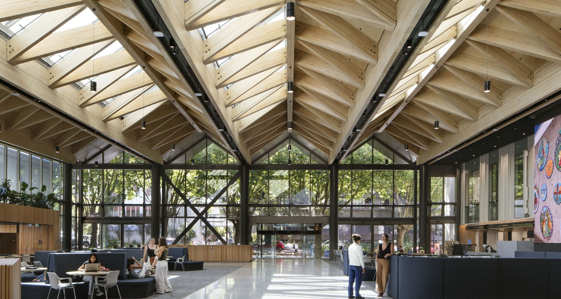 University of Auckland’s B201 building by Jasmax achieved a six Green Star rating.