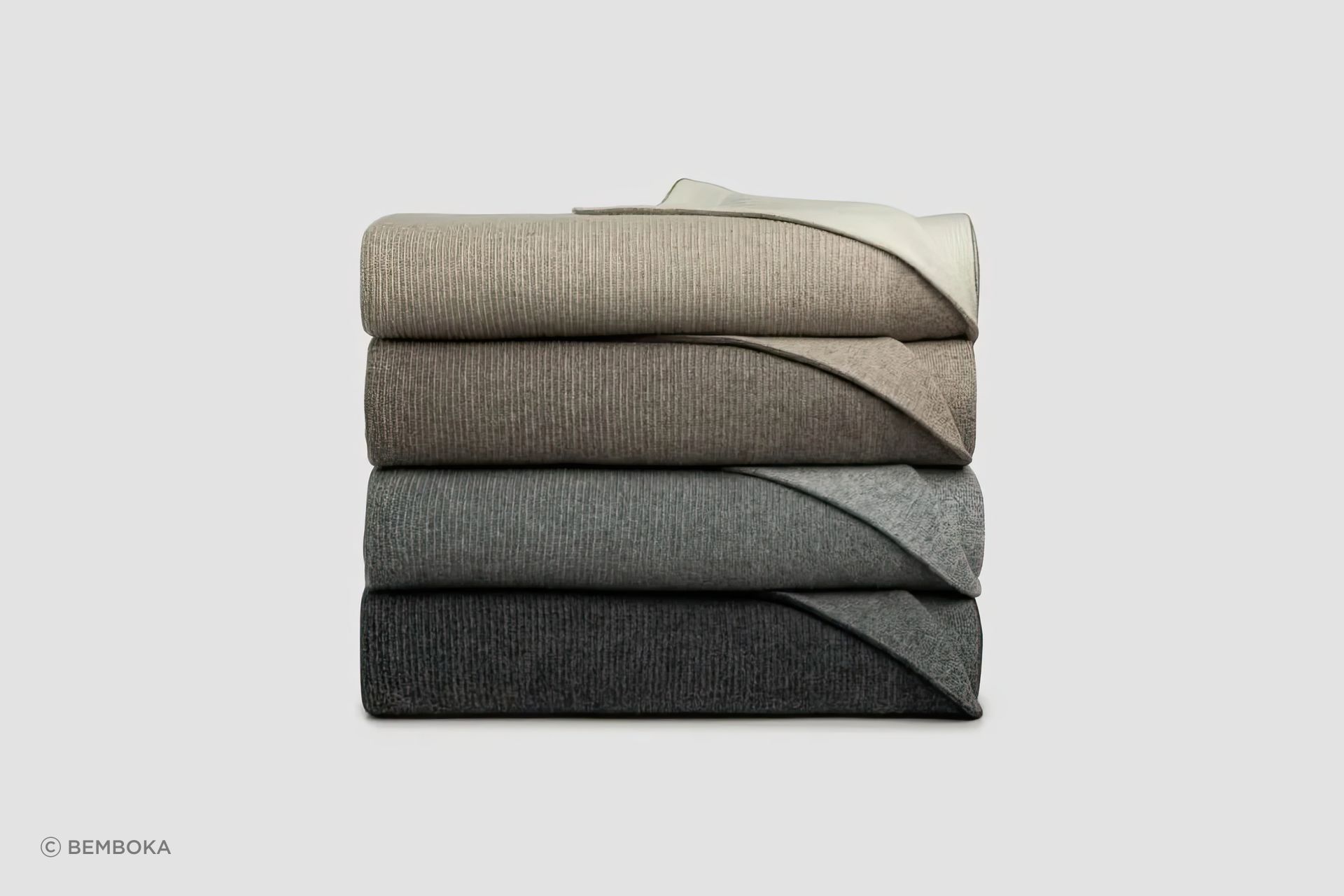 Bemboka Reversible Rib Cotton Throw, perfect for layering in a cosy winter home.