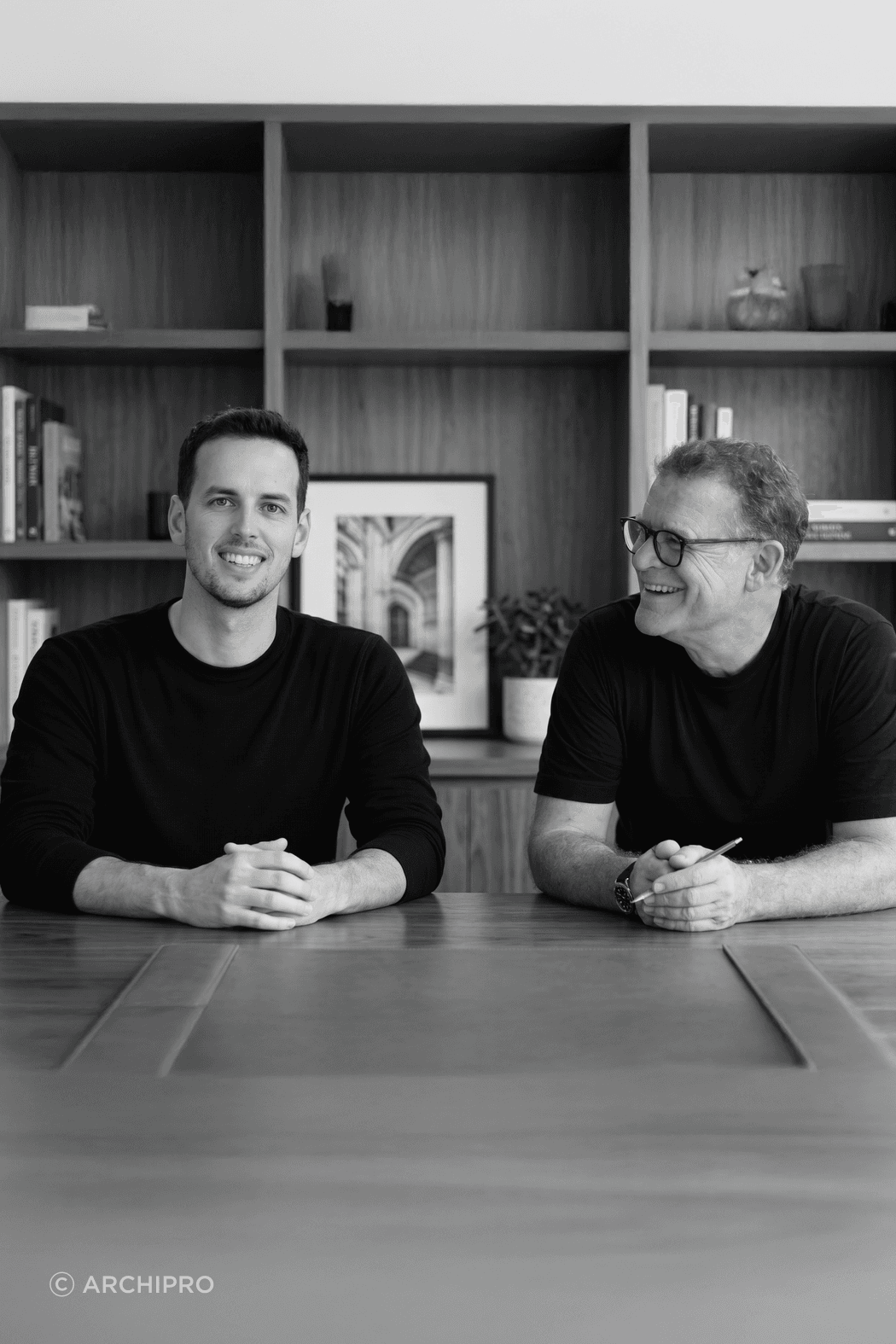 Josh FitzGerald, co-founder of Archier and Candour, and Rob Mills, founder of Rob Mills Architecture & Interiors