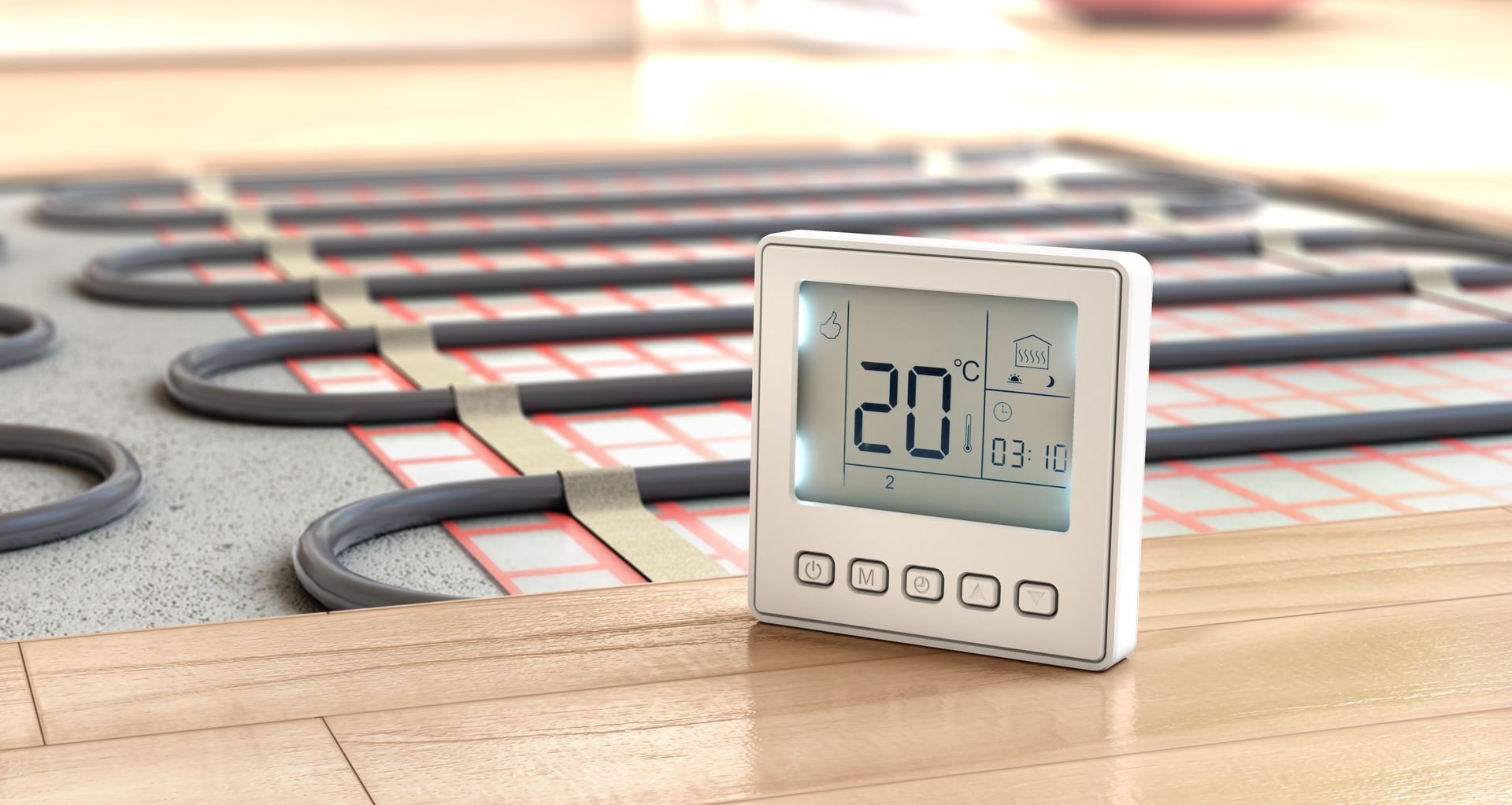Underfloor heating systems by Waterware.
