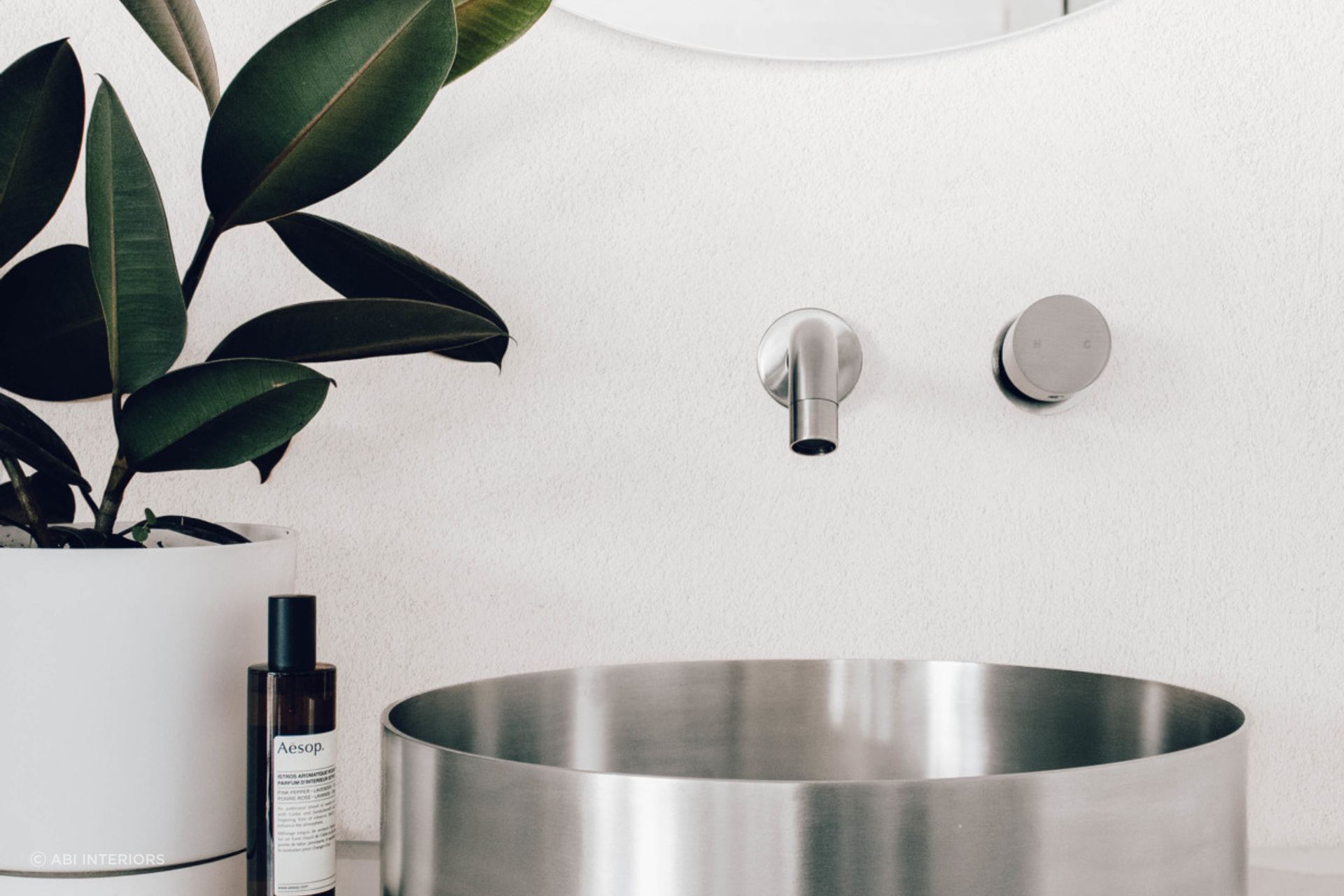 ABI Harlow Round Basin Sink with quality stainless steel construction by ABI Interiors