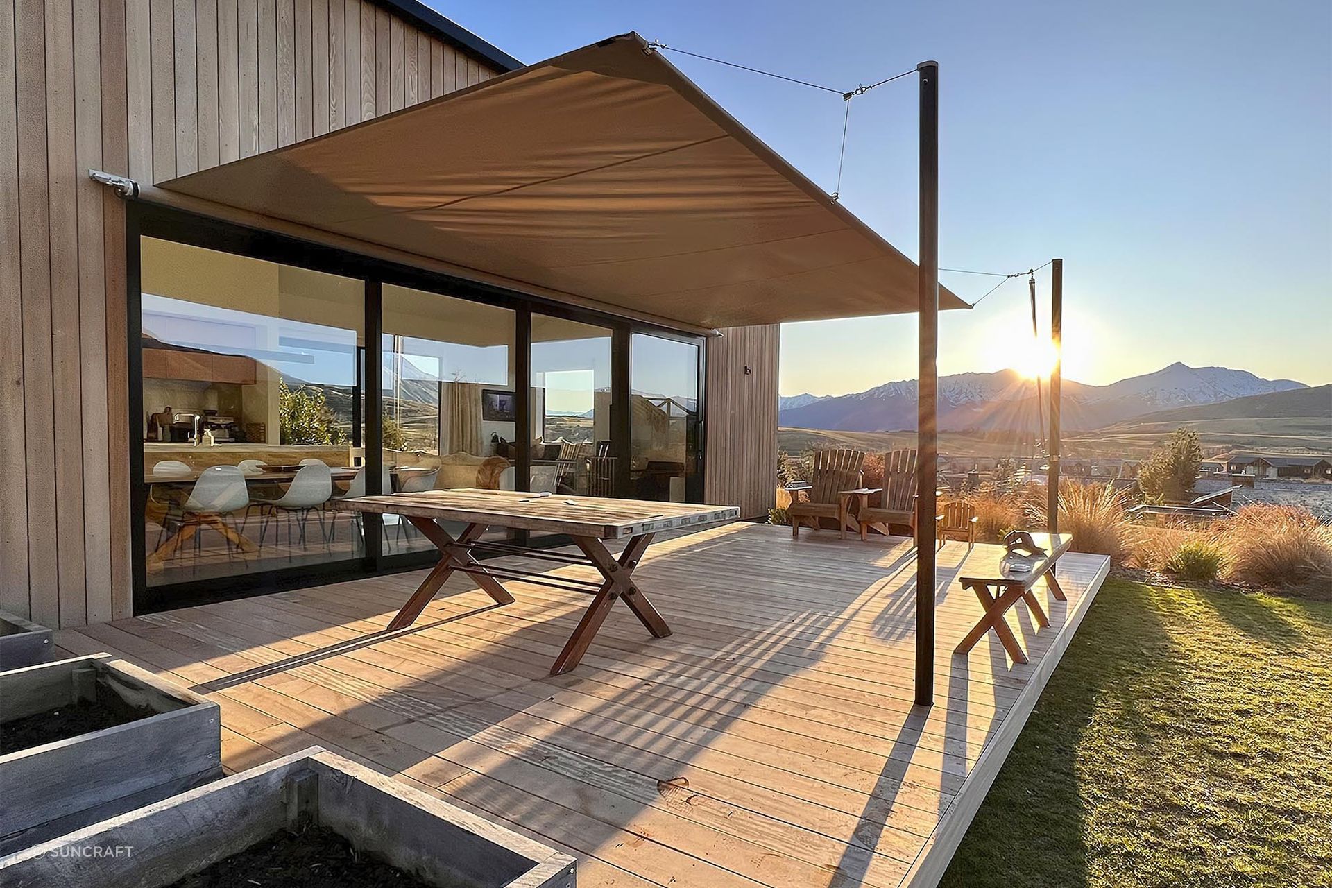 Options like the Soliday CS Motorised Shade System can instantly add value to a home.