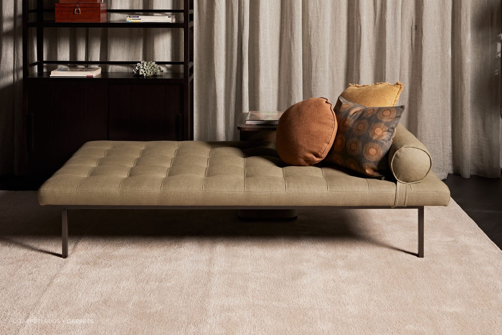 The Ora Shaggy Sand rug is a luxurious shag pile rug that is both sophisticated and cosy