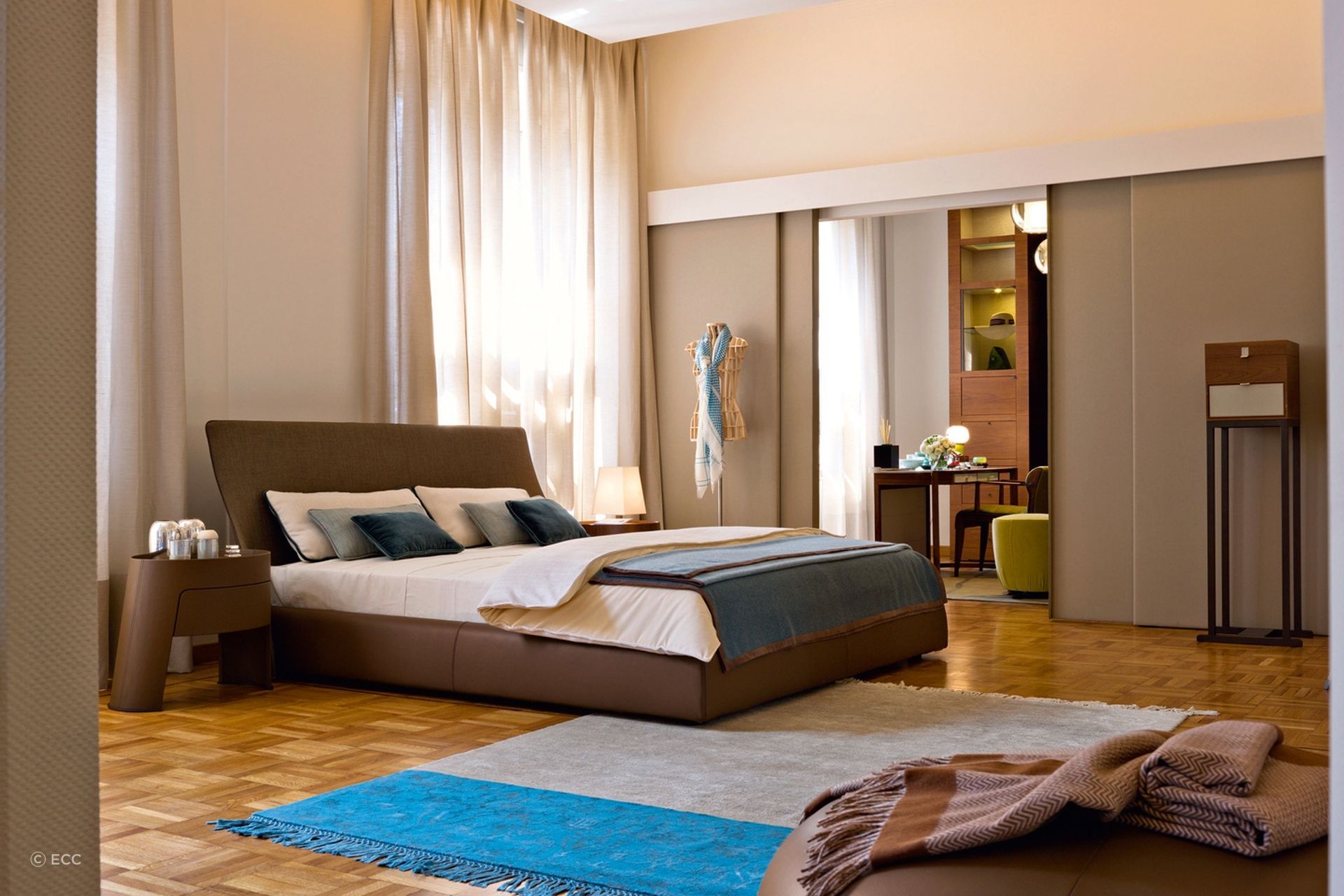 Nothing beats a comfortable bed, like the Altea Bed by Georgetti, to make a bedroom feel like a haven.