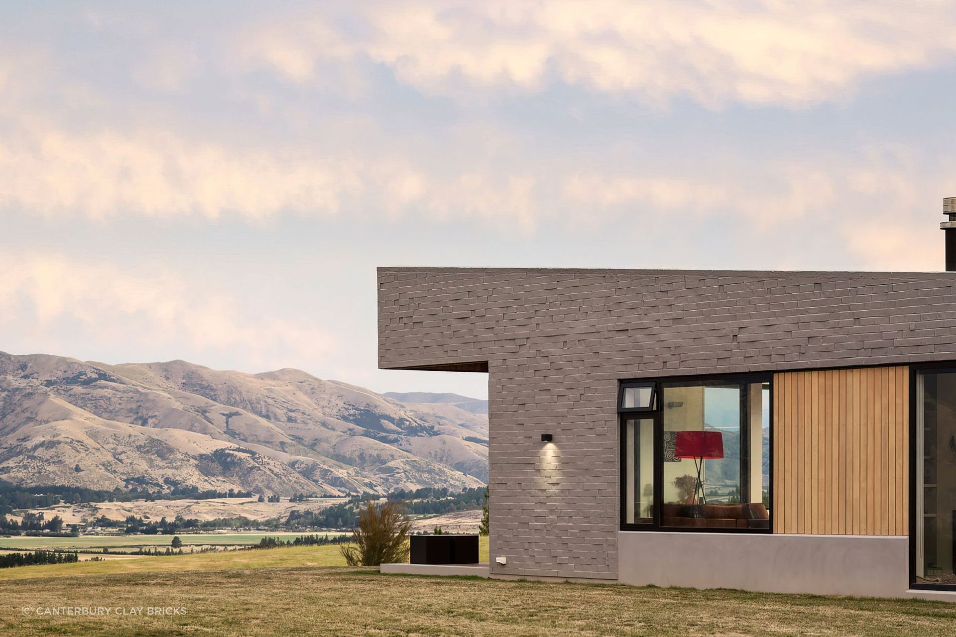 A darker tone and texture of brick can work wonders in the right environment as seen here using Canterbury Clay Bricks.