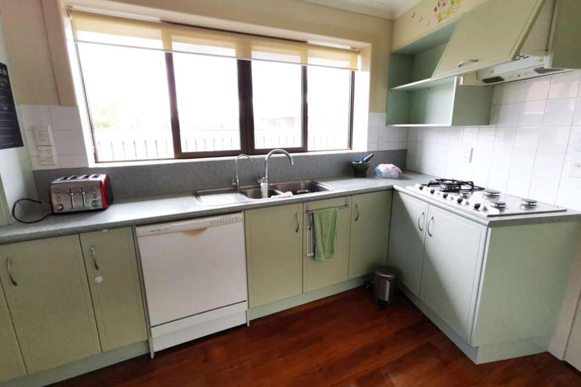 BEFORE The kitchen was renovated