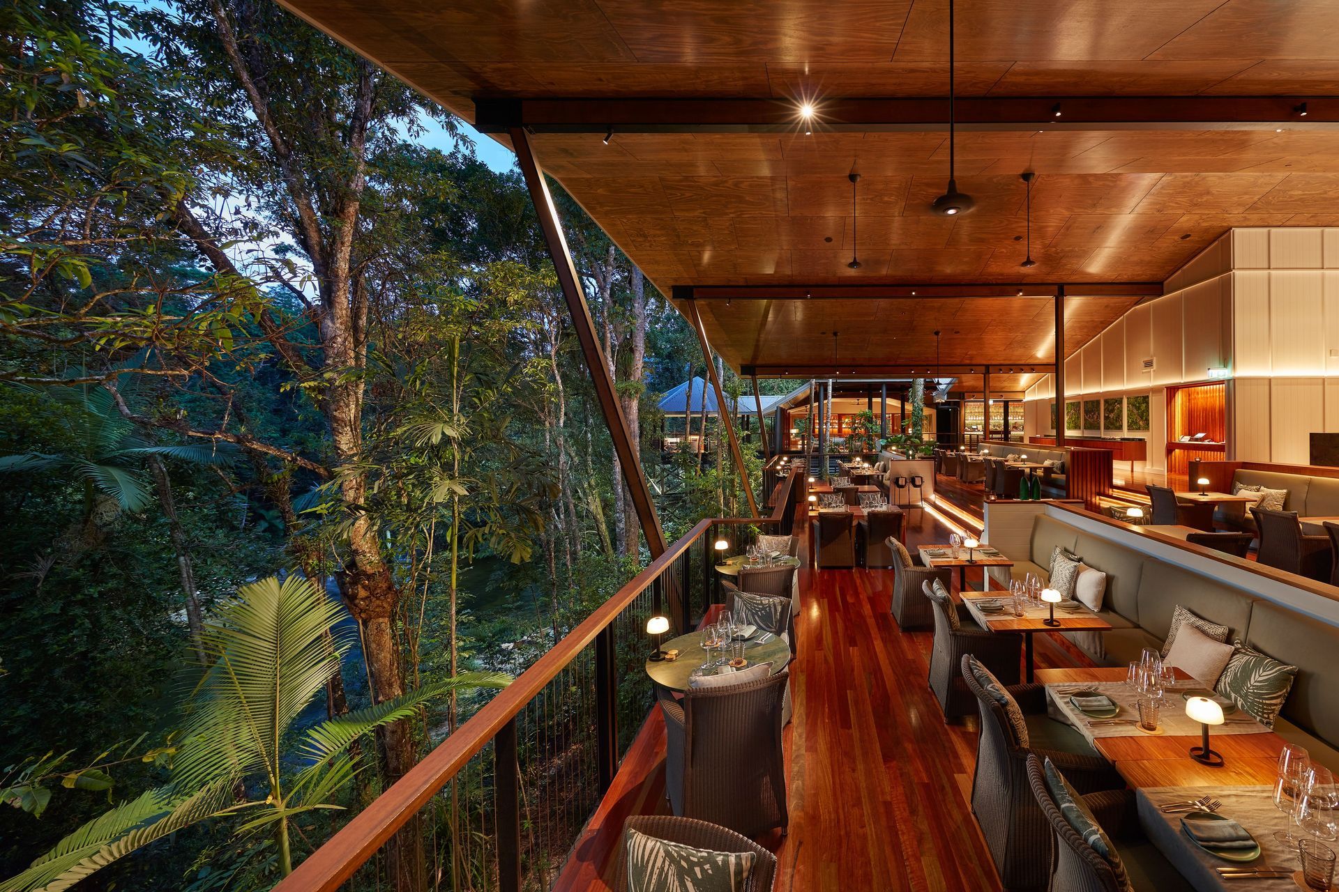 Silky Oaks Lodge | Ceiling Lining by Austral Plywoods