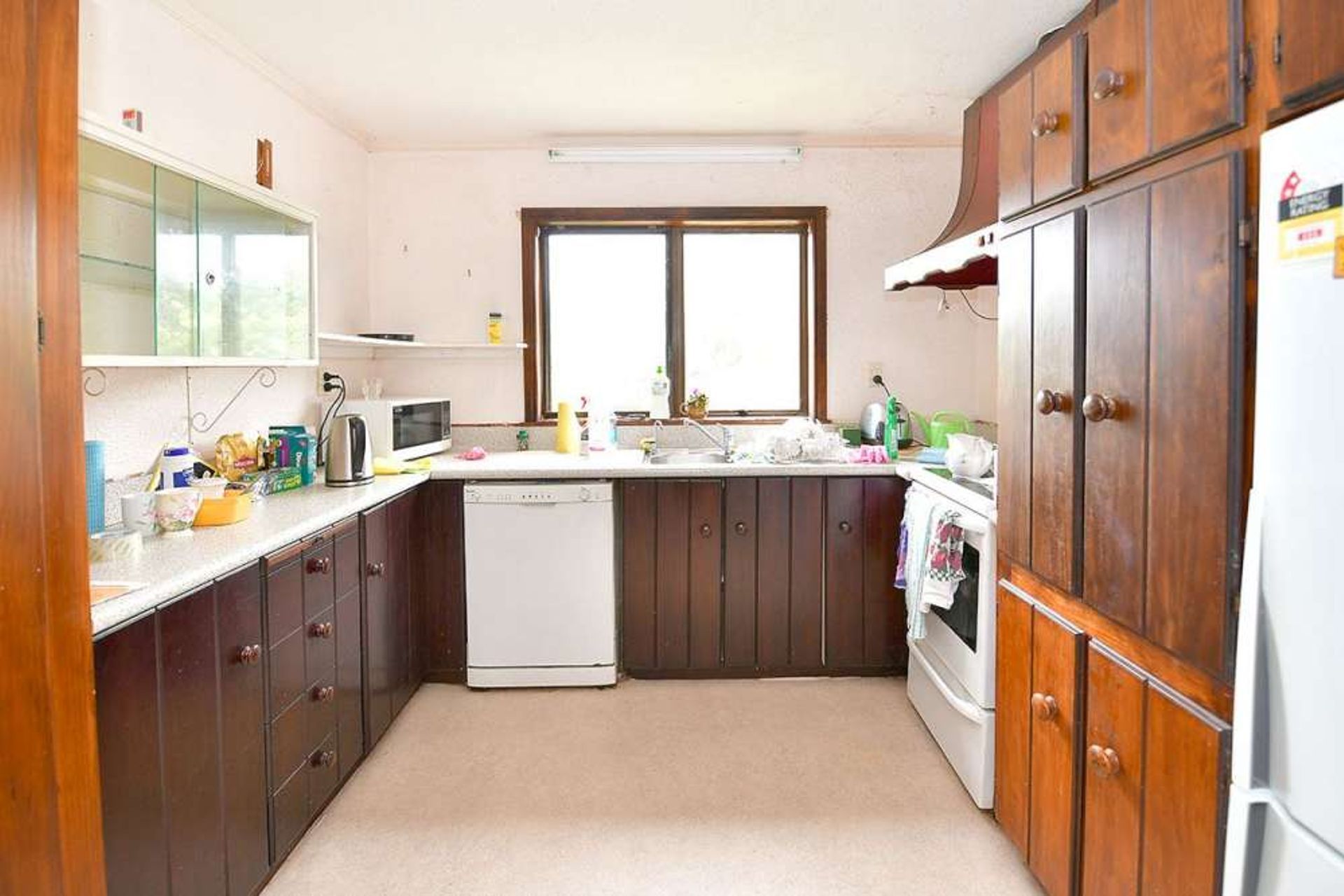 BEFORE the kitchen was renovated