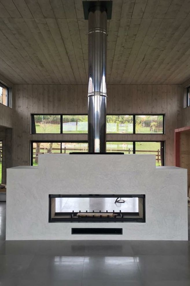 Double Sided Fireplaces: Two Is Always Better Than One