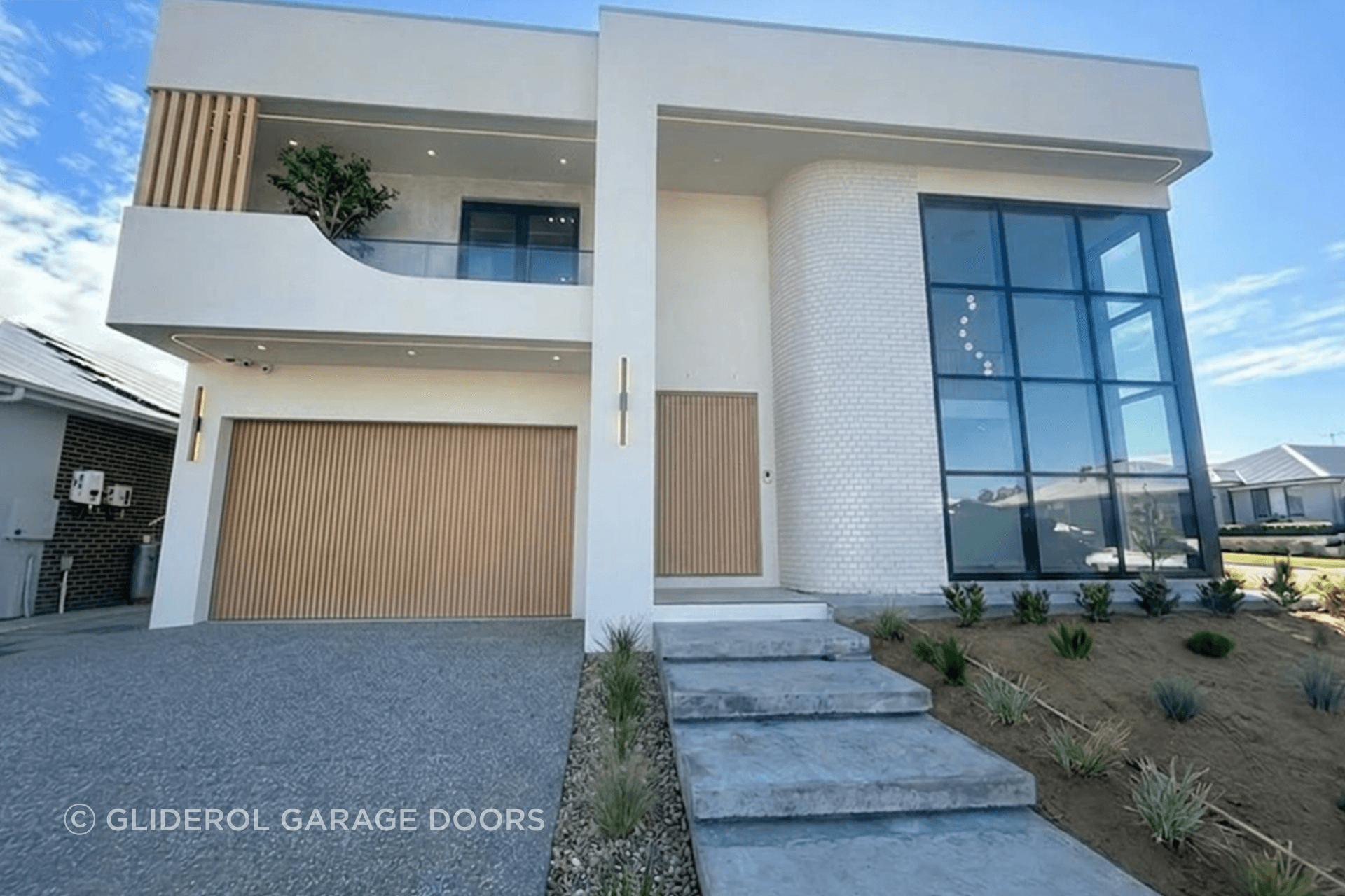 Timber-Look Garage Door in the Danmar Specialty Range