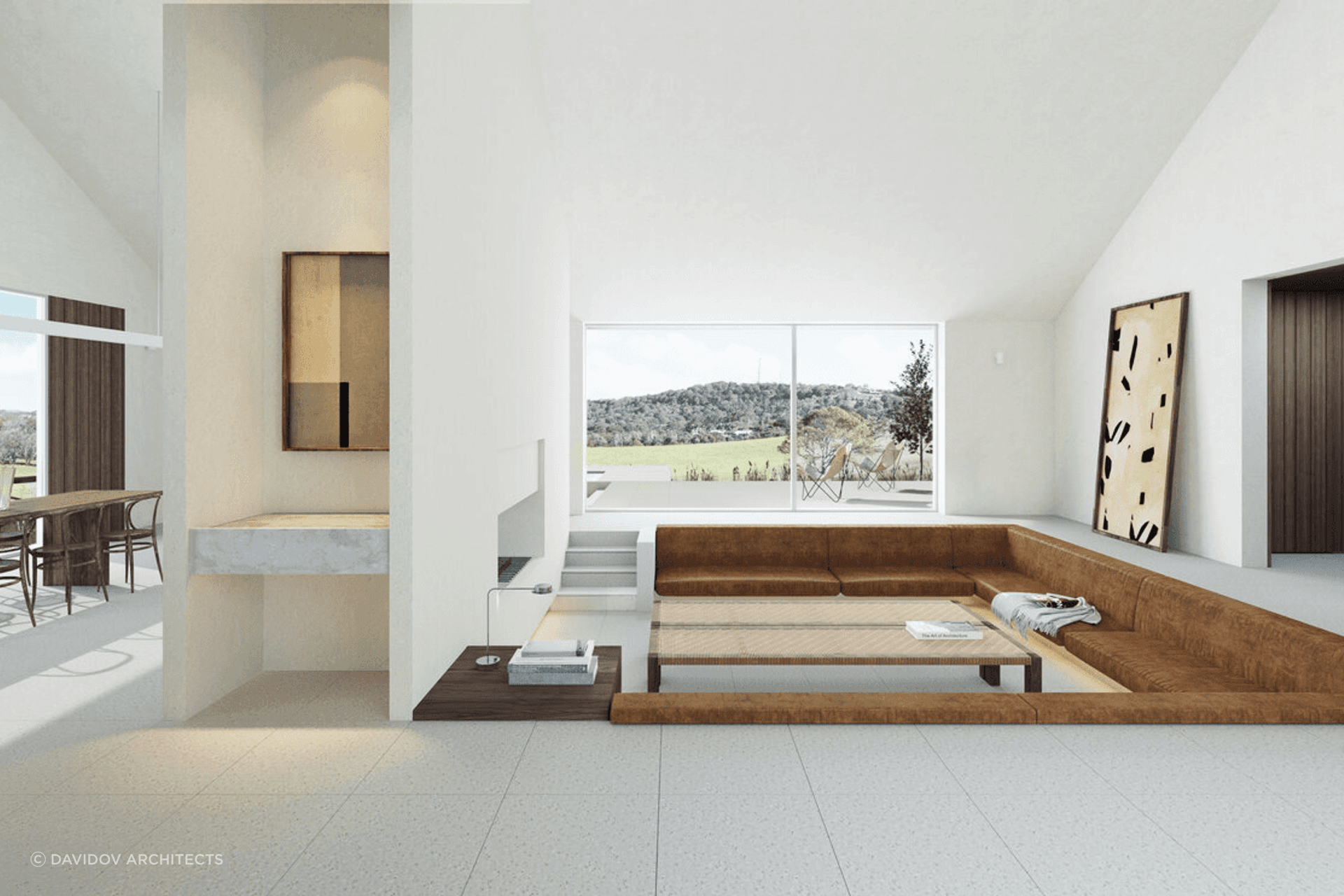 Ewingsdale Residence by Davidov Architecture &amp; Interiors | 3D visualisation by 3D Eagle Vision