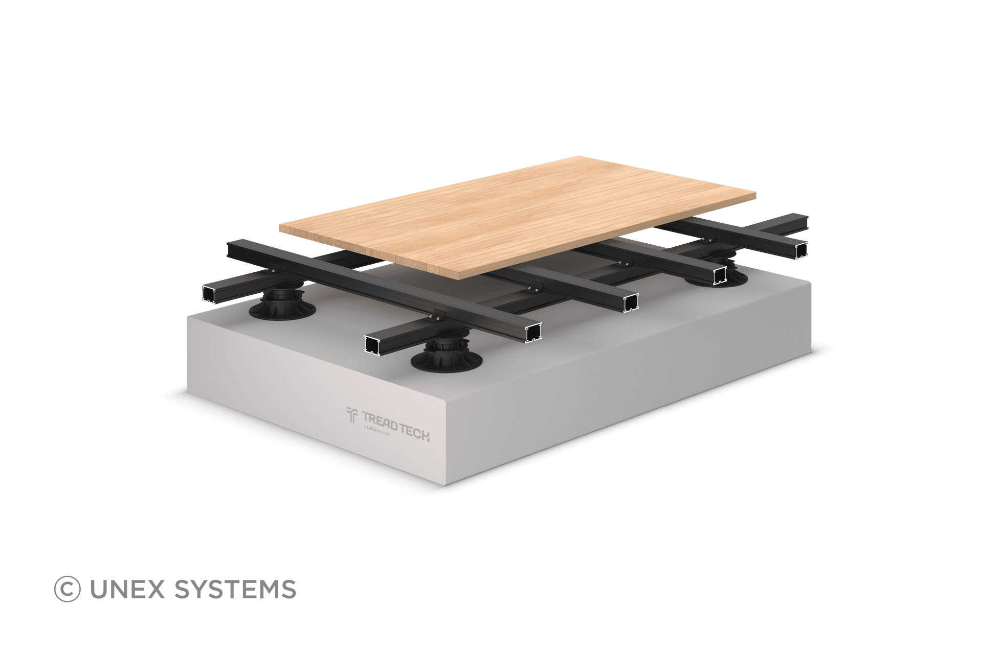 TreadTech Aluminium Deck Subframe