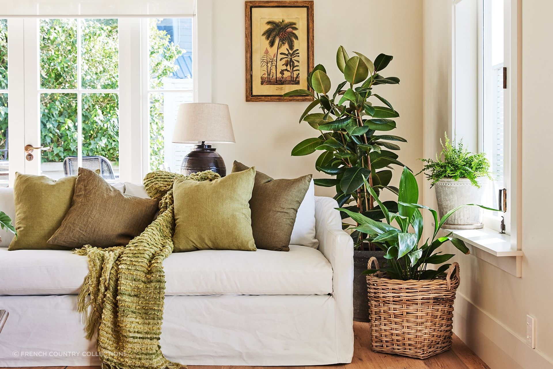 Neutral coloured pieces like this exquisite Dume Sofa are a great complement to highlight textures and accents in a space