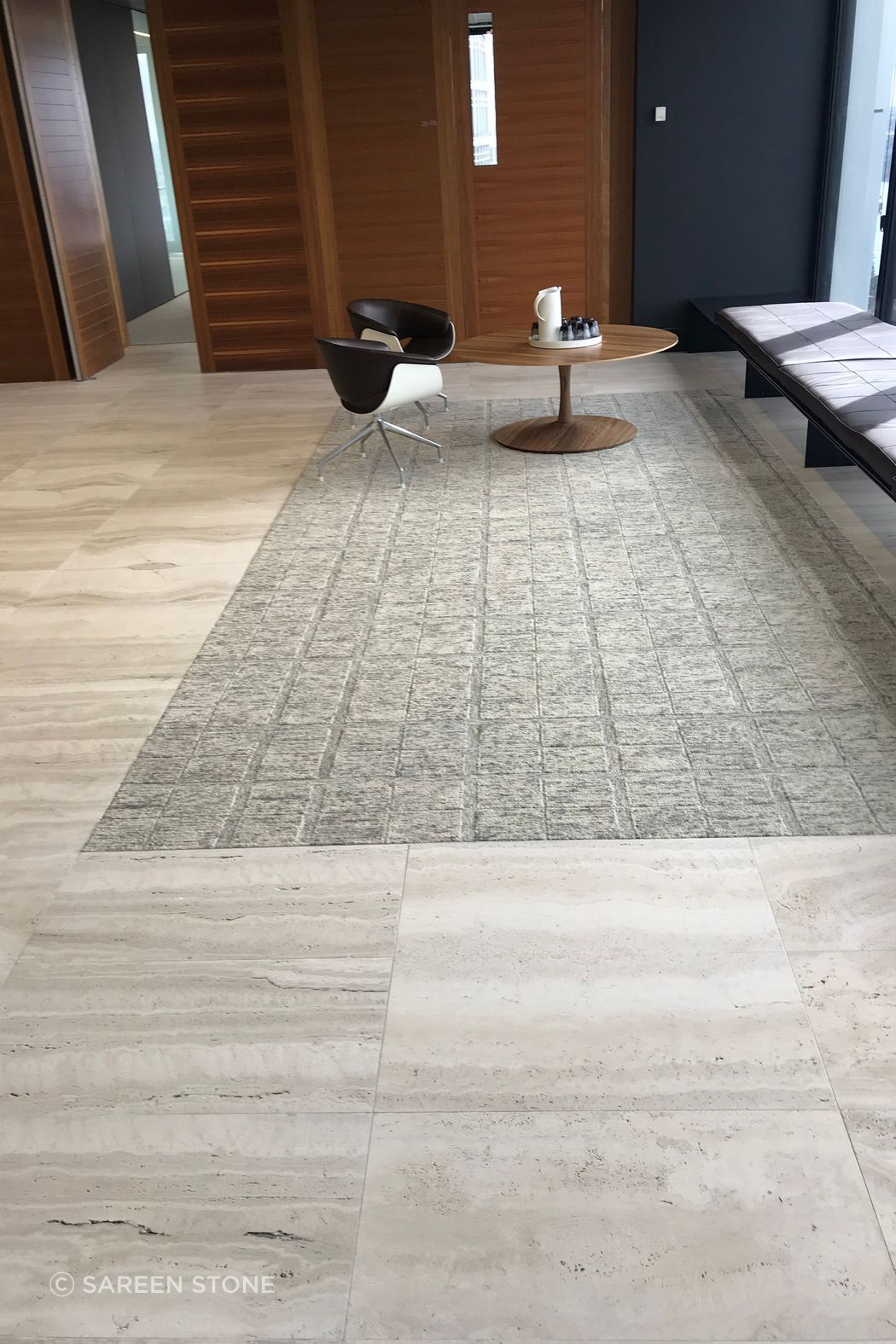Coliseum Striato Vein Cut Travertine | Allen's Law Firm - Sydney CBD