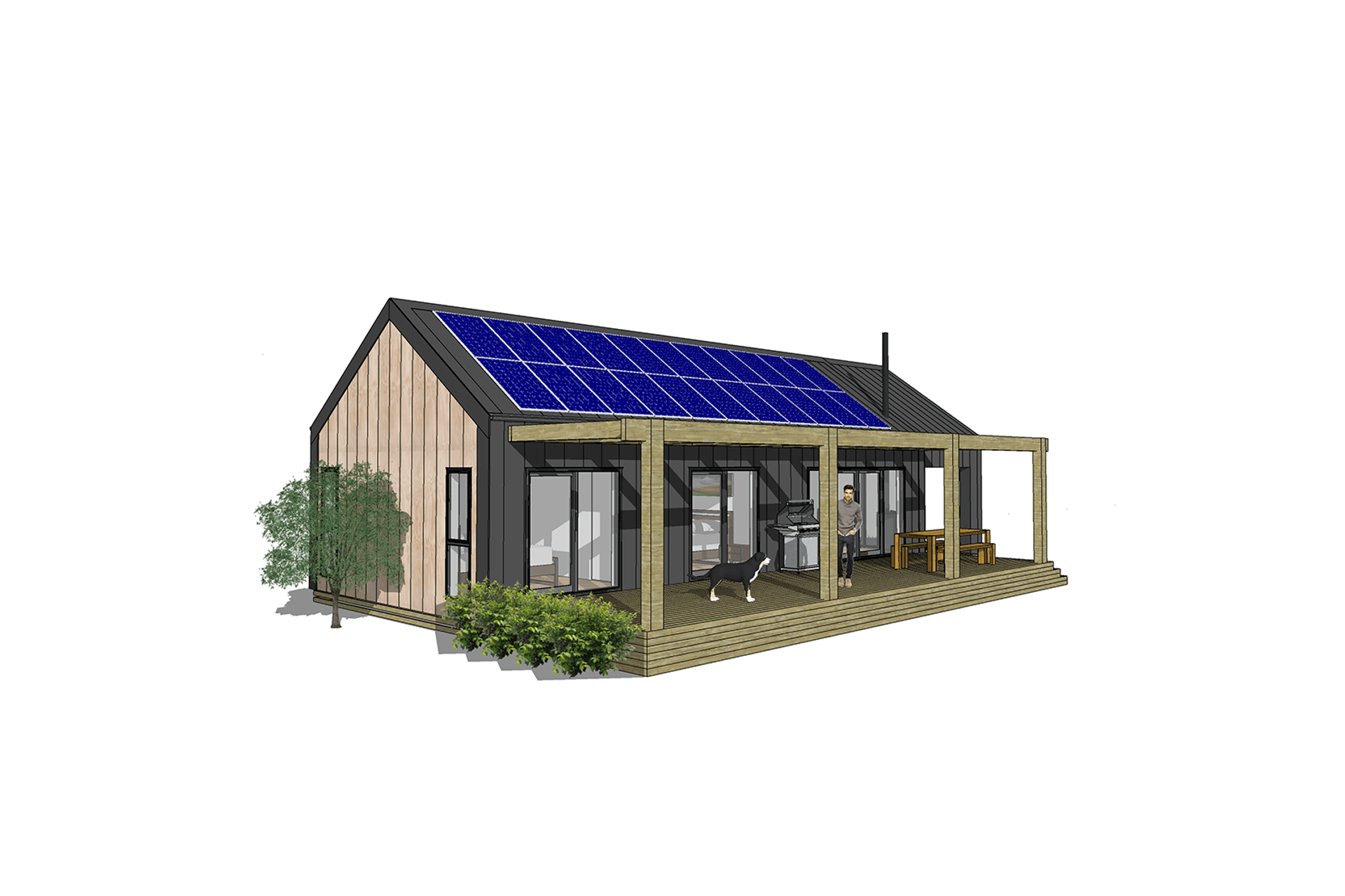The Evelyn 2bdm is one of Greenbridge Homes' developed plans, designed for reduced build waste and low environmental impact.