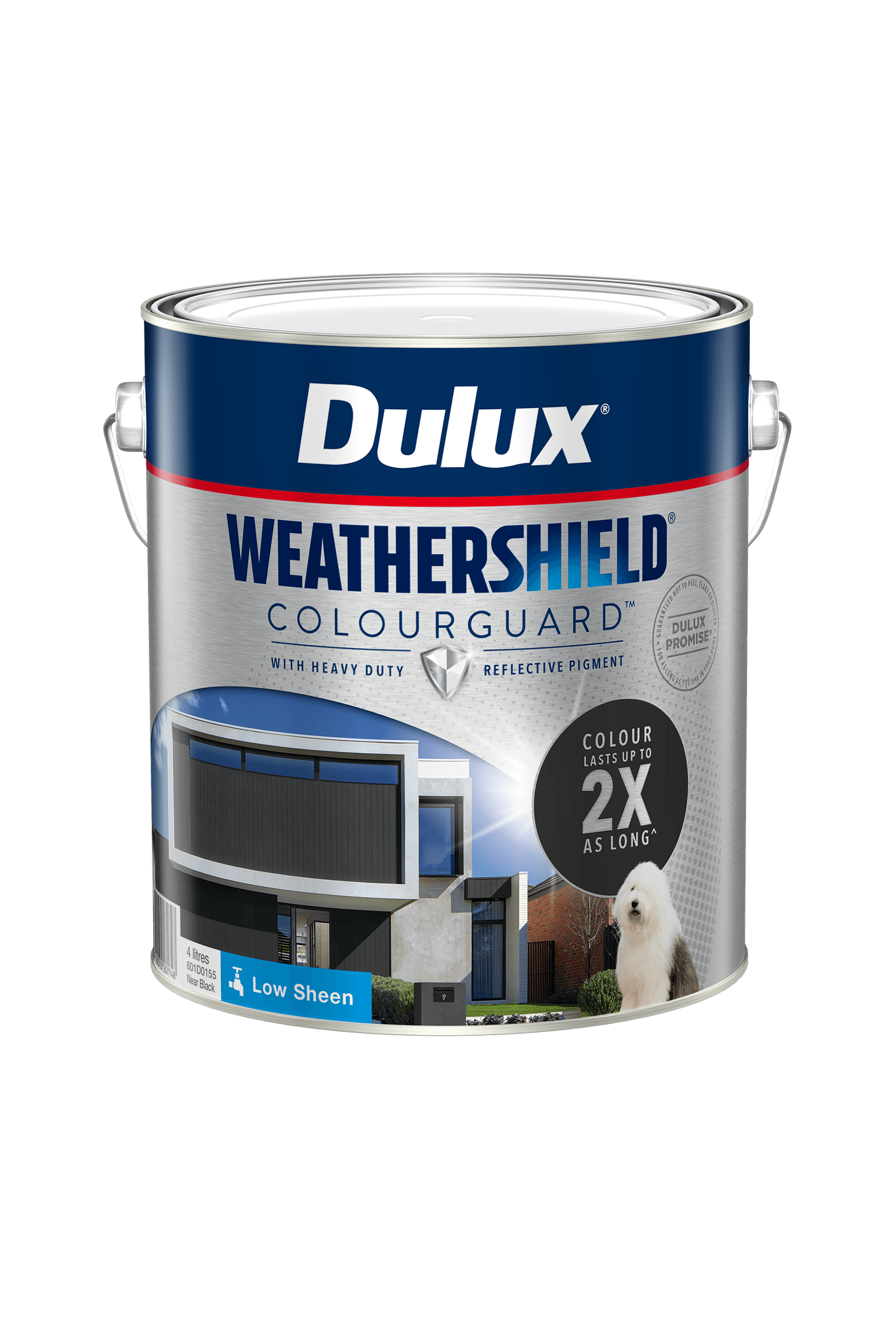 Dulux® Weathershield® ColourGuard™ for superior colour fade resistance