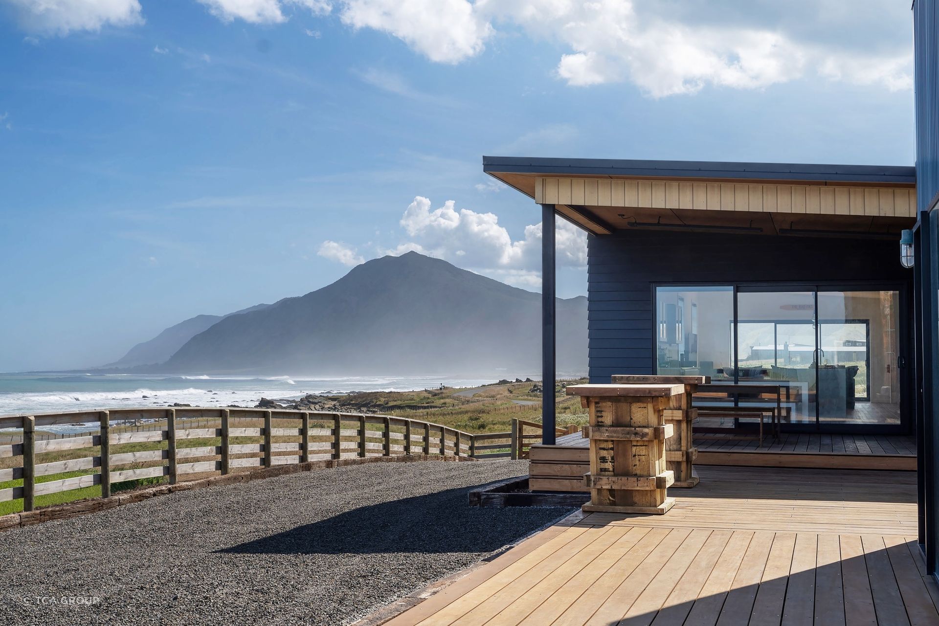 It's hard to imagine a better spot for a holiday home than the one the Rad Pad enjoys.