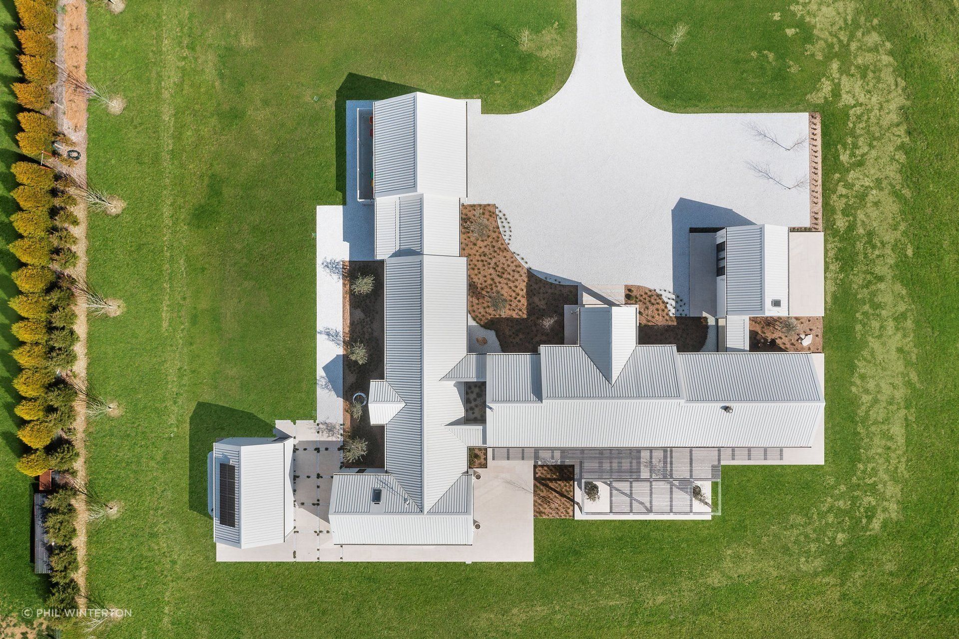 Picture perfect from above.