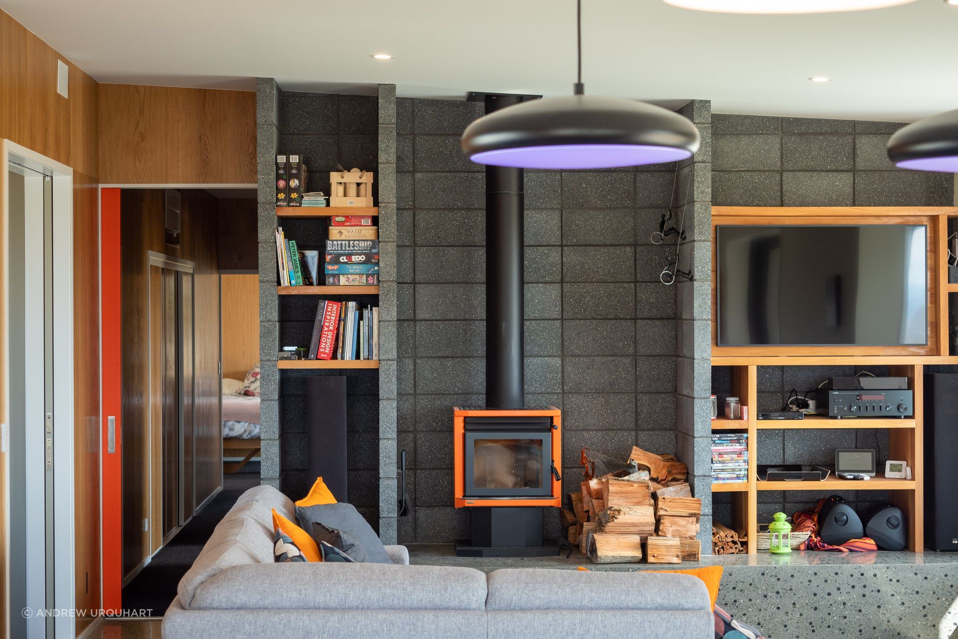 Beth says the homeowners were on board with the design concepts from the start. “There were only really minor tweaks from some of our initial concept work. And equally they really understood the sustainability side of things and having a house that was high performance so it was comfortable and very liveable.”