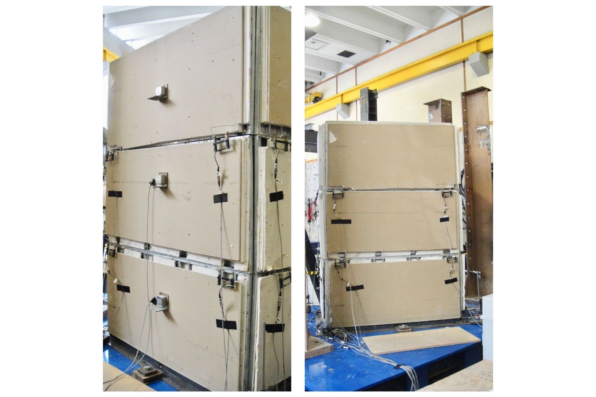 Seismic testing of three-storey modular building on shake table to demonstrate compliance with NZBC