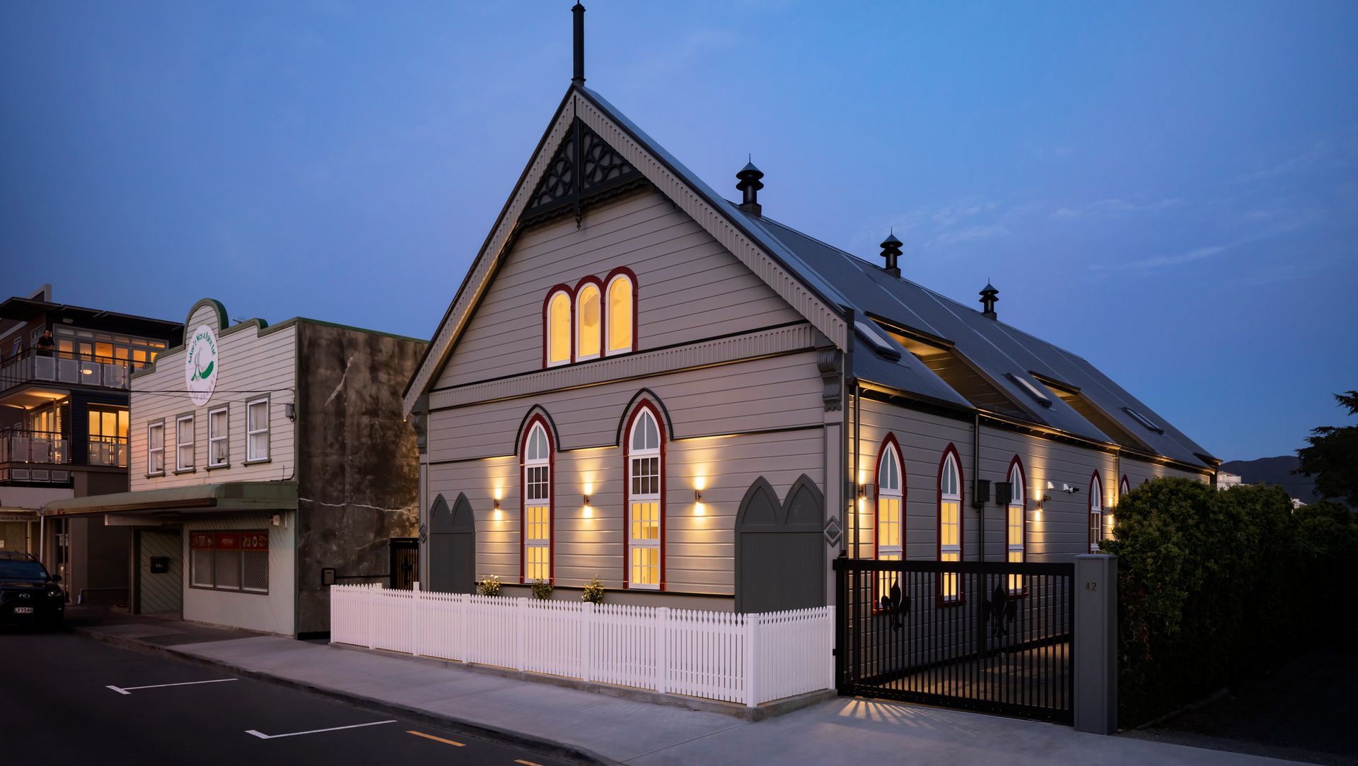 Old Wesley Church turn Luxury Apartments banner