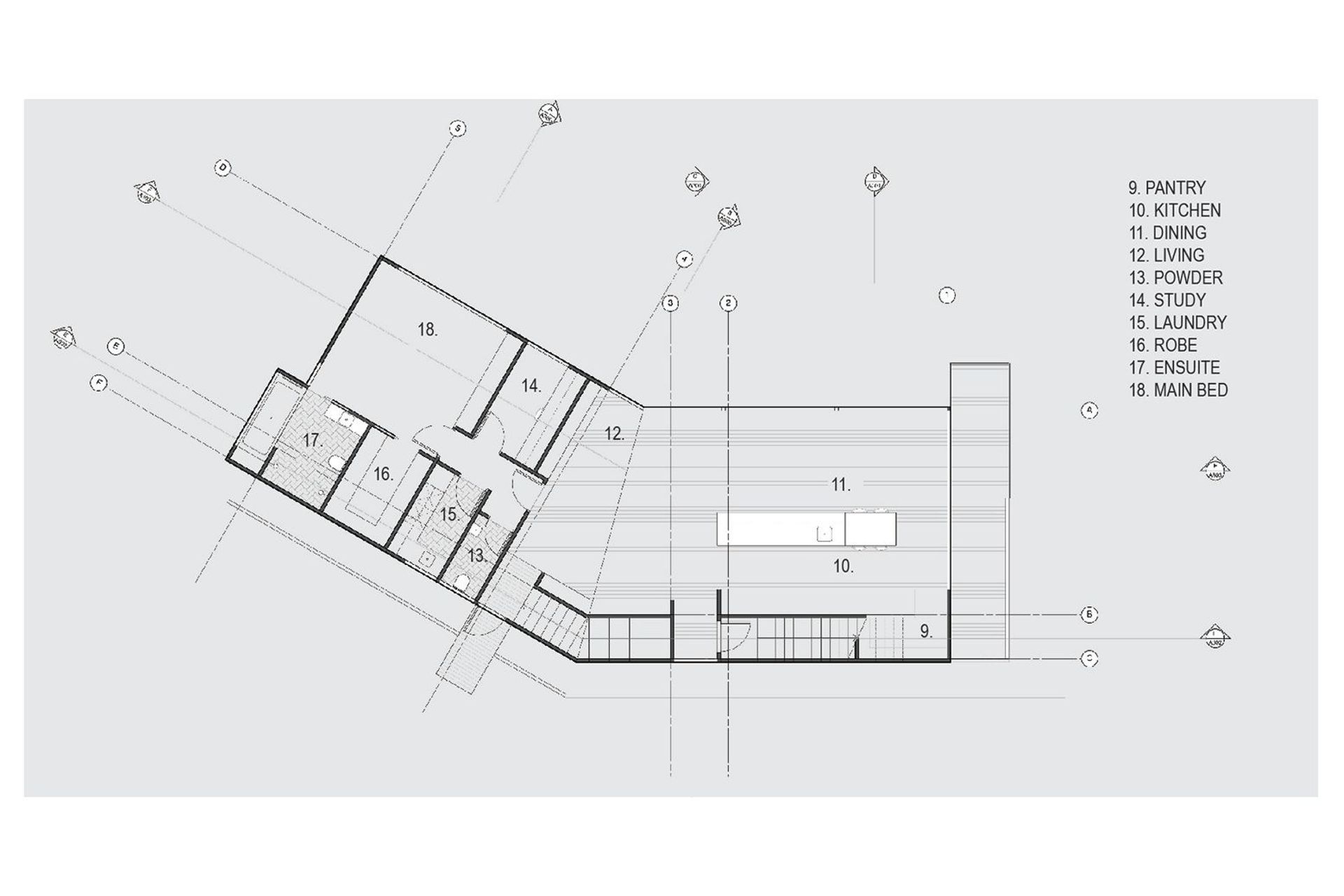 The first-floor plan, by Urban Function Architecture.