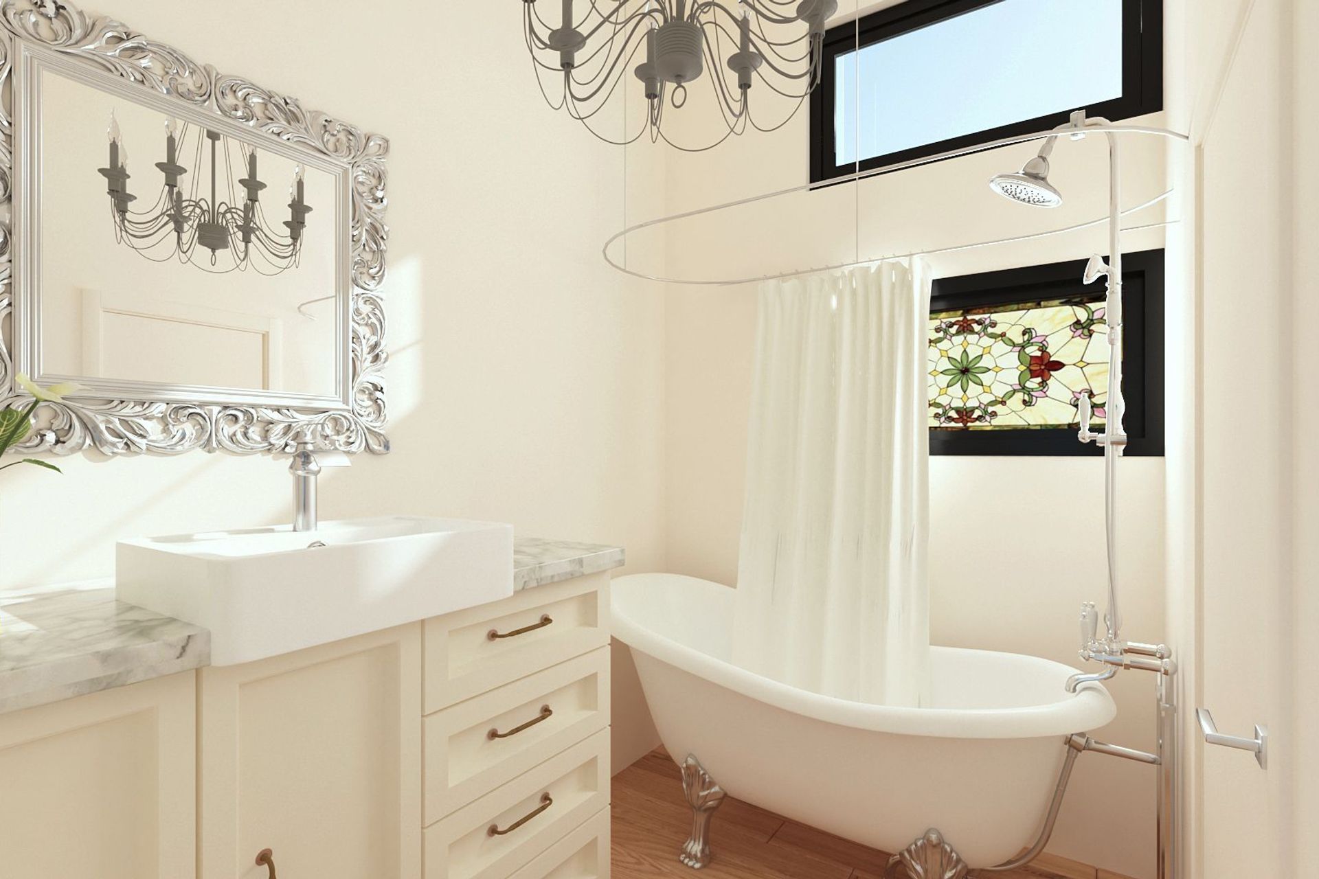 Bathroom 3D Render