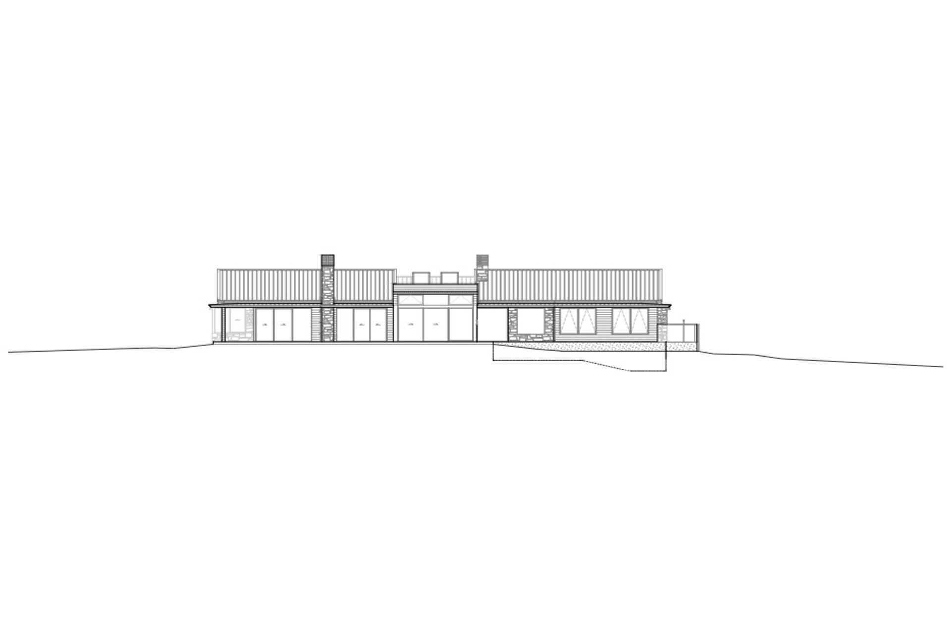 North elevation by Thorne Group Architecture.