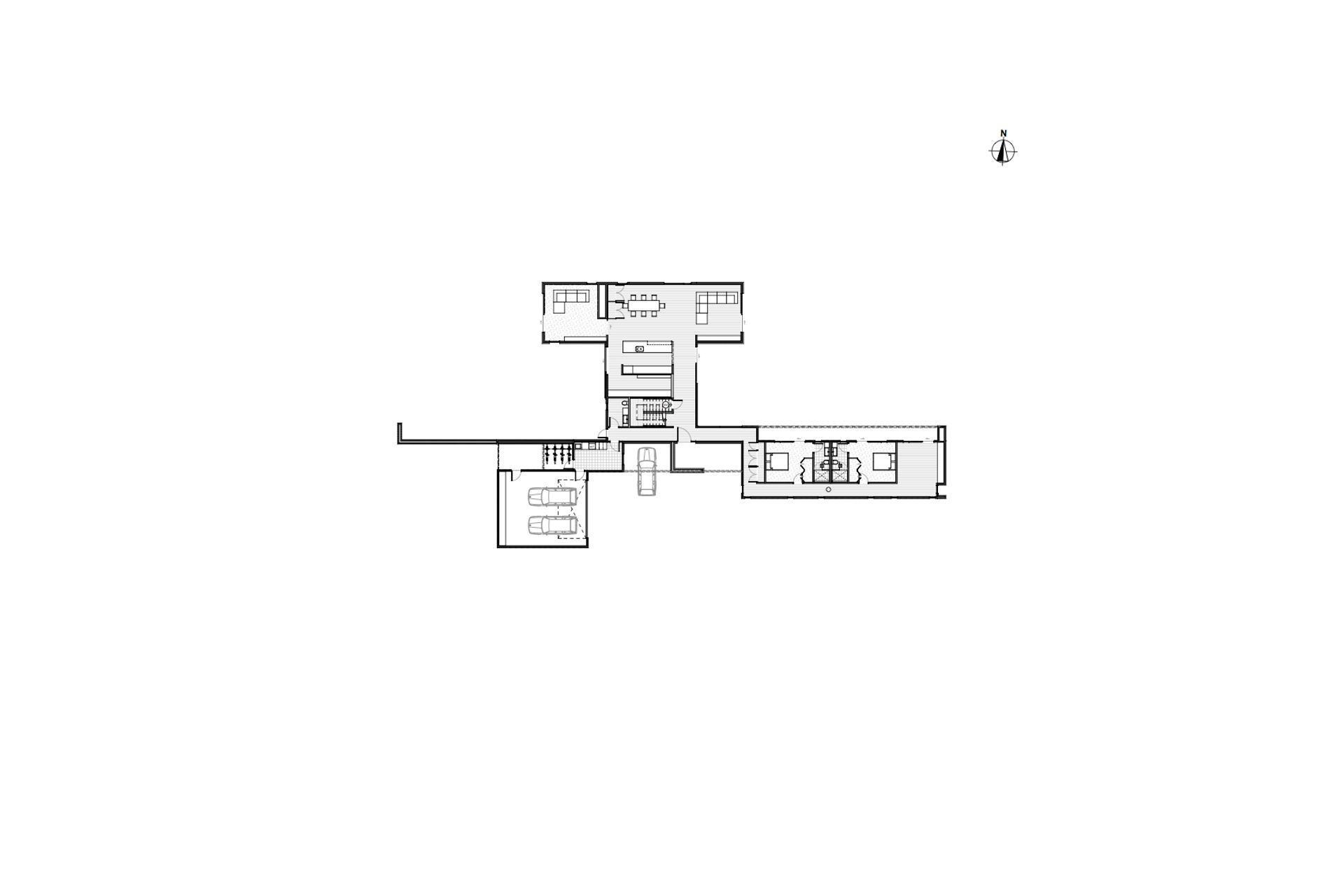 Ground-floor plan by Arthouse Architects.