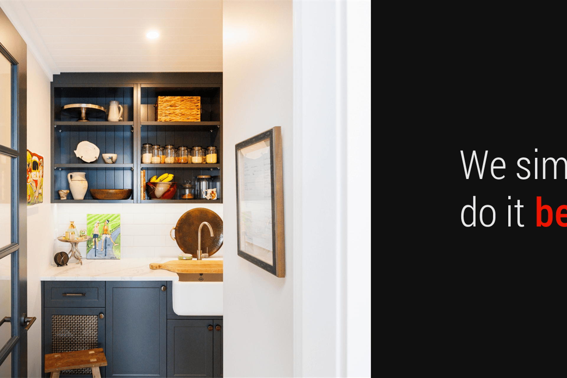 Hero Banner for JS Kitchens