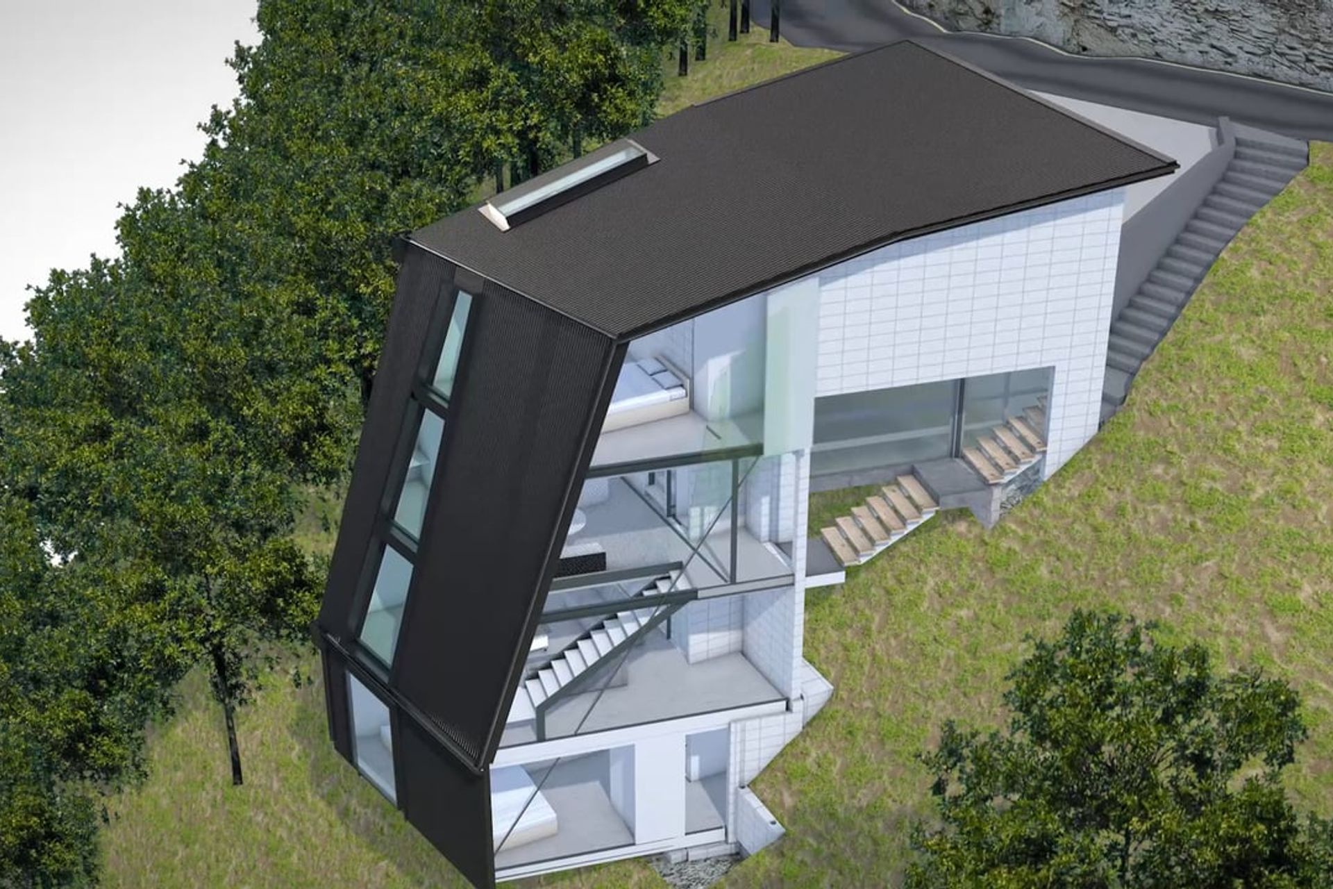 45 Degree House