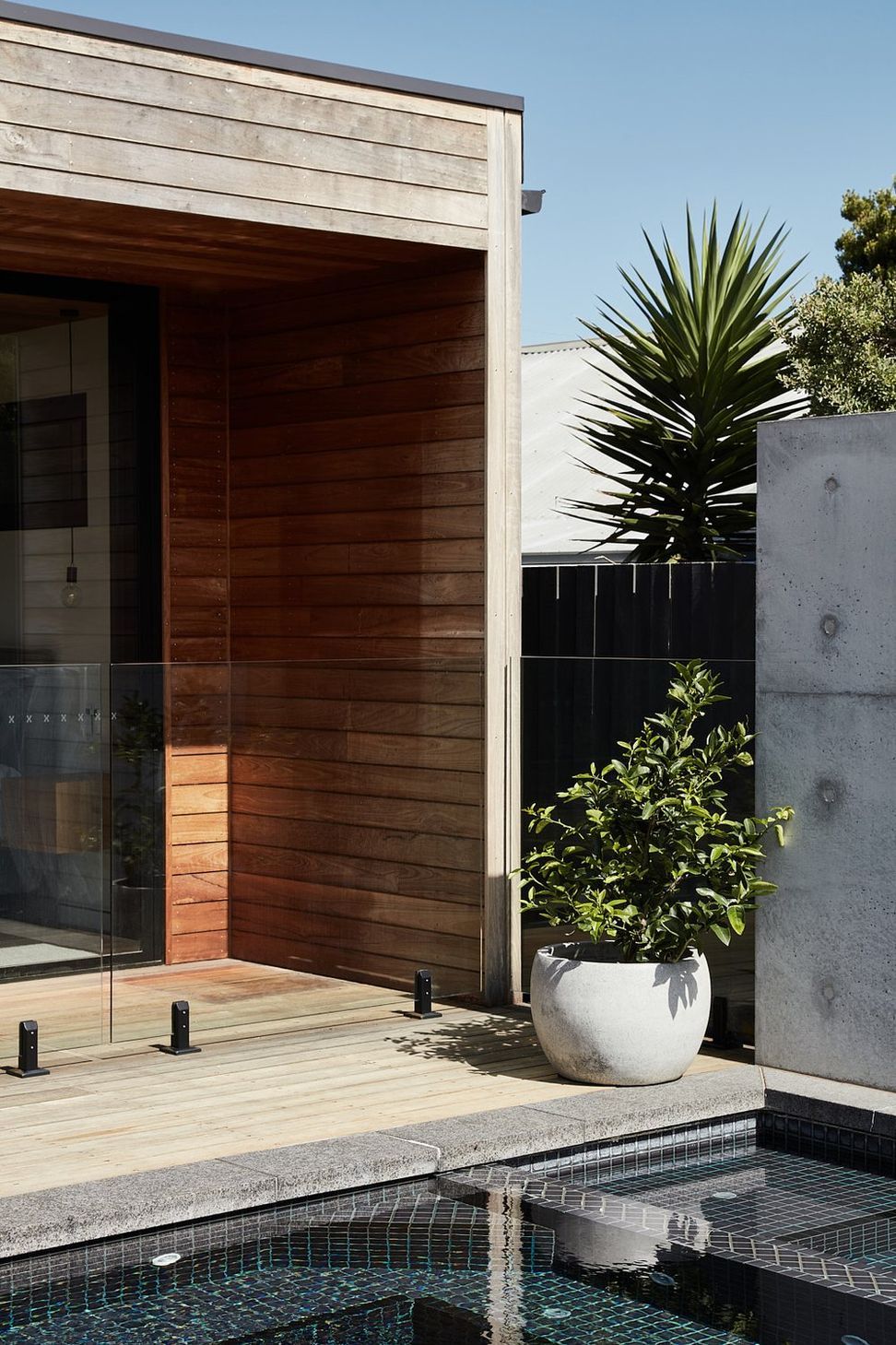 Concrete and Timber House, St Andrews Beach