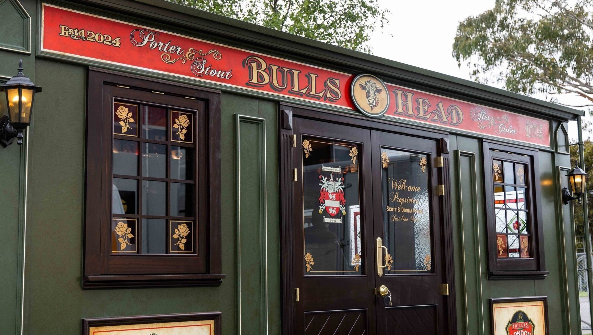 Bulls Head banner