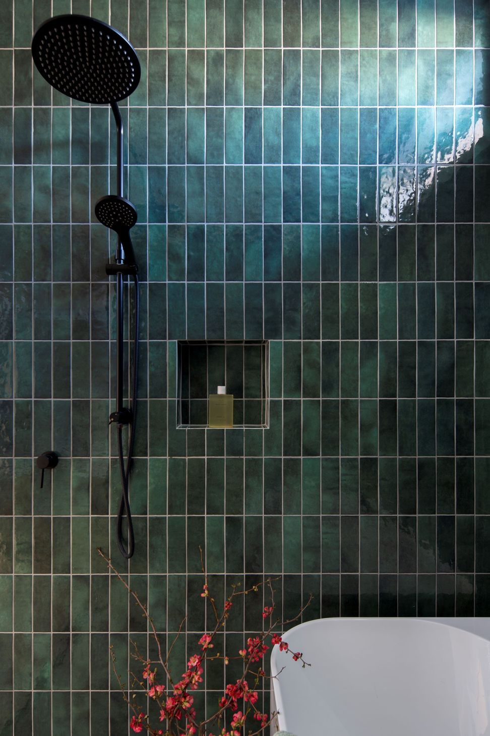 Emerald Green Family Bathroom
