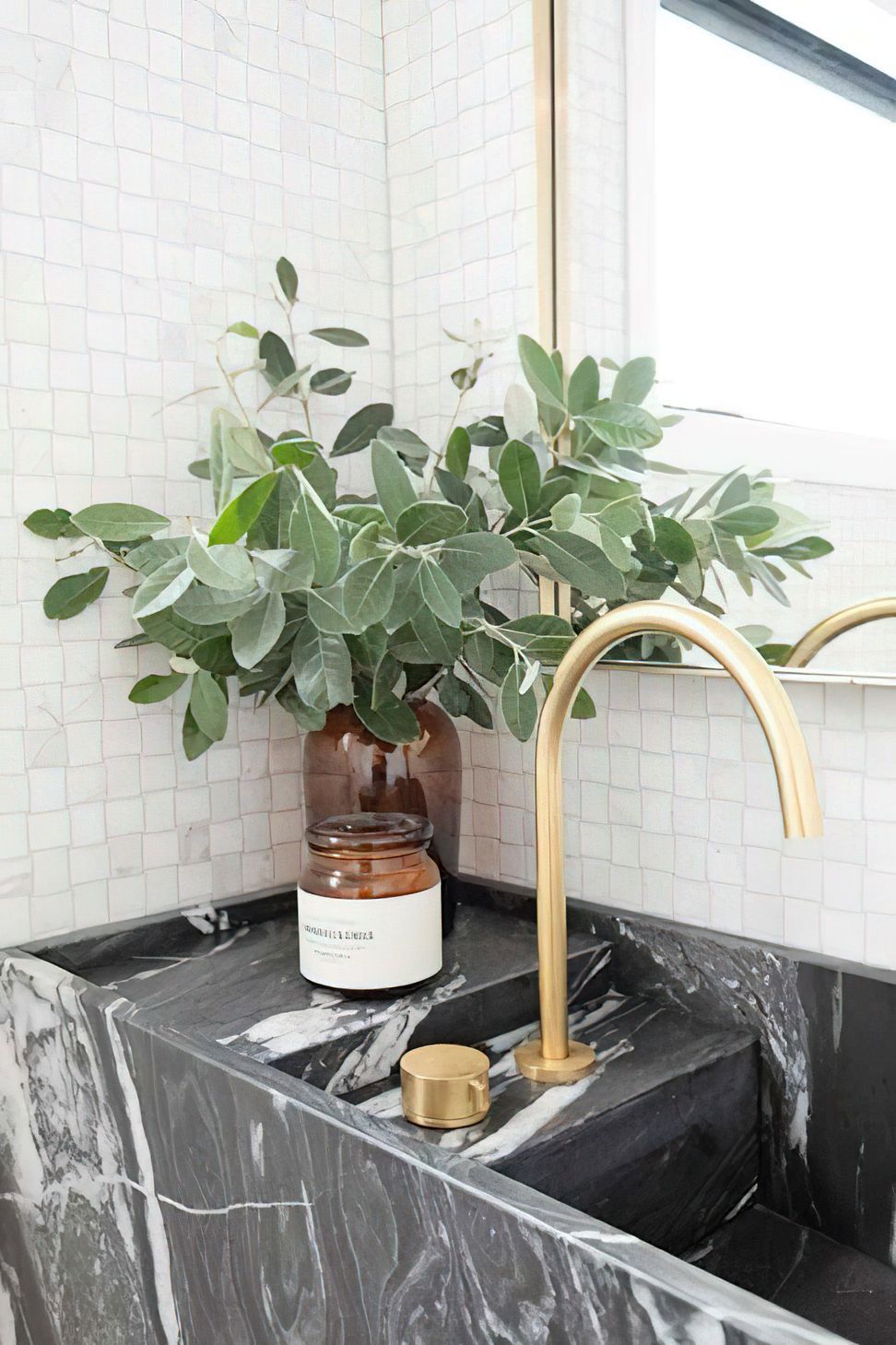 Powder Room Suede + Stone Showroom 2021