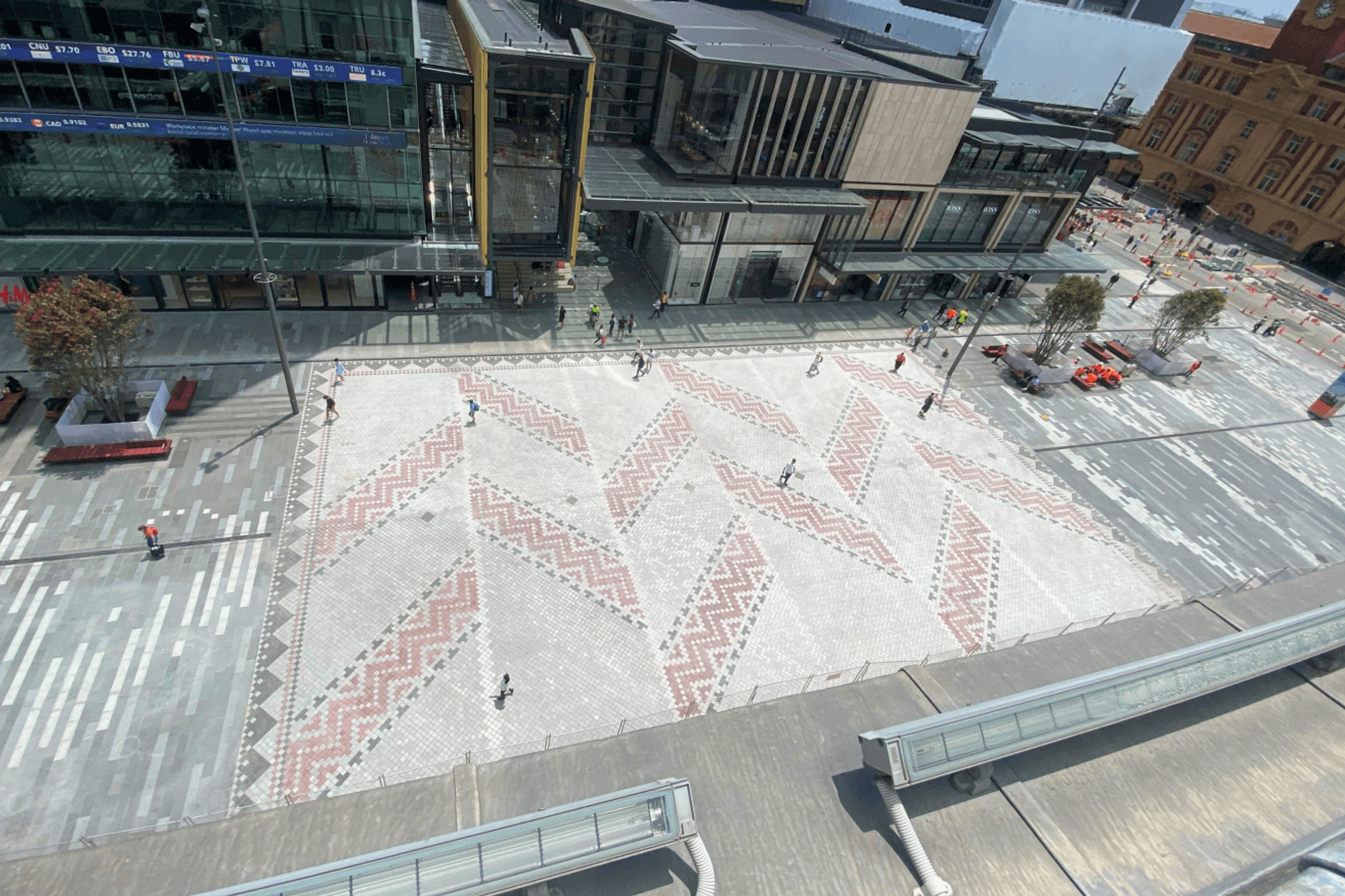 Te Komititanga Square : Lower Queen St , Auckland City 