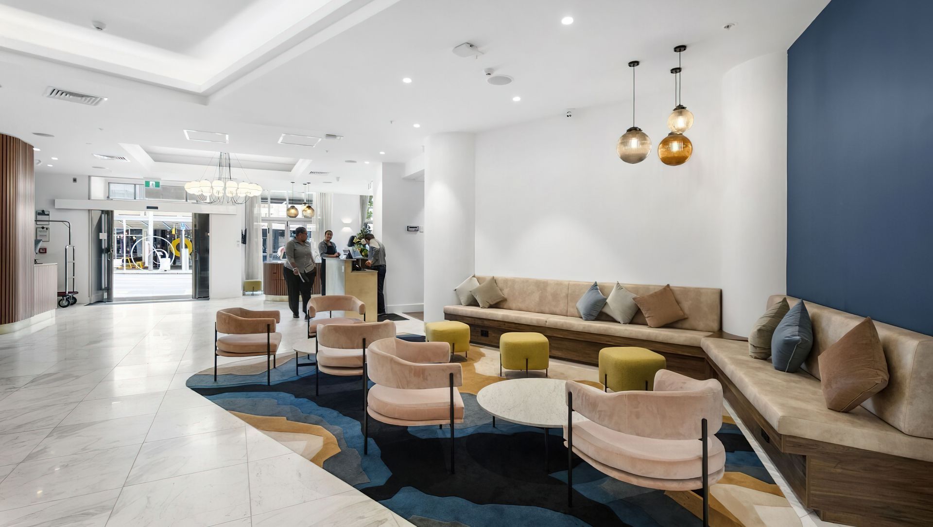 Astep Chandelier Lights Up Airedale Boutique Suites by Context Architects banner