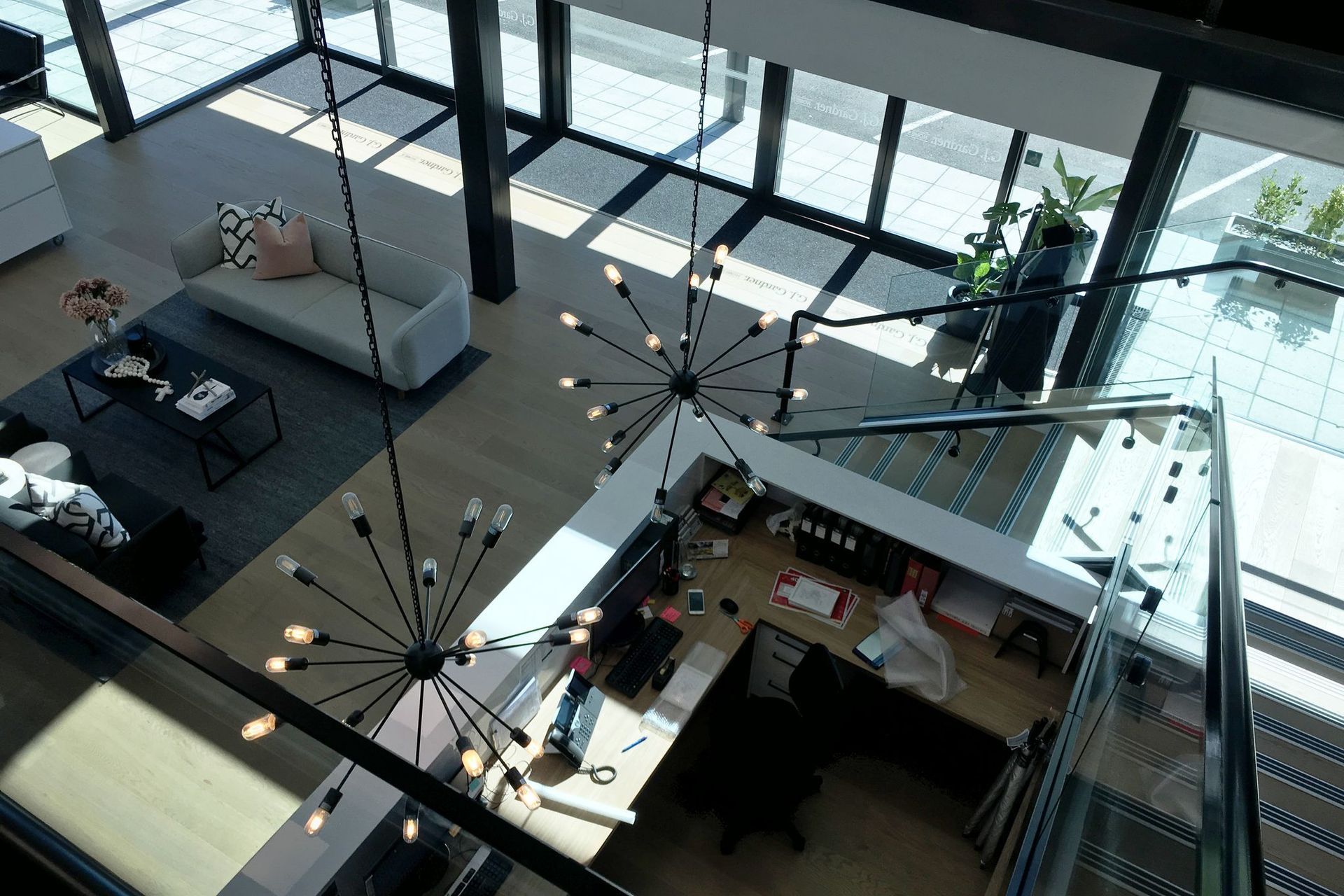 Main reception area
