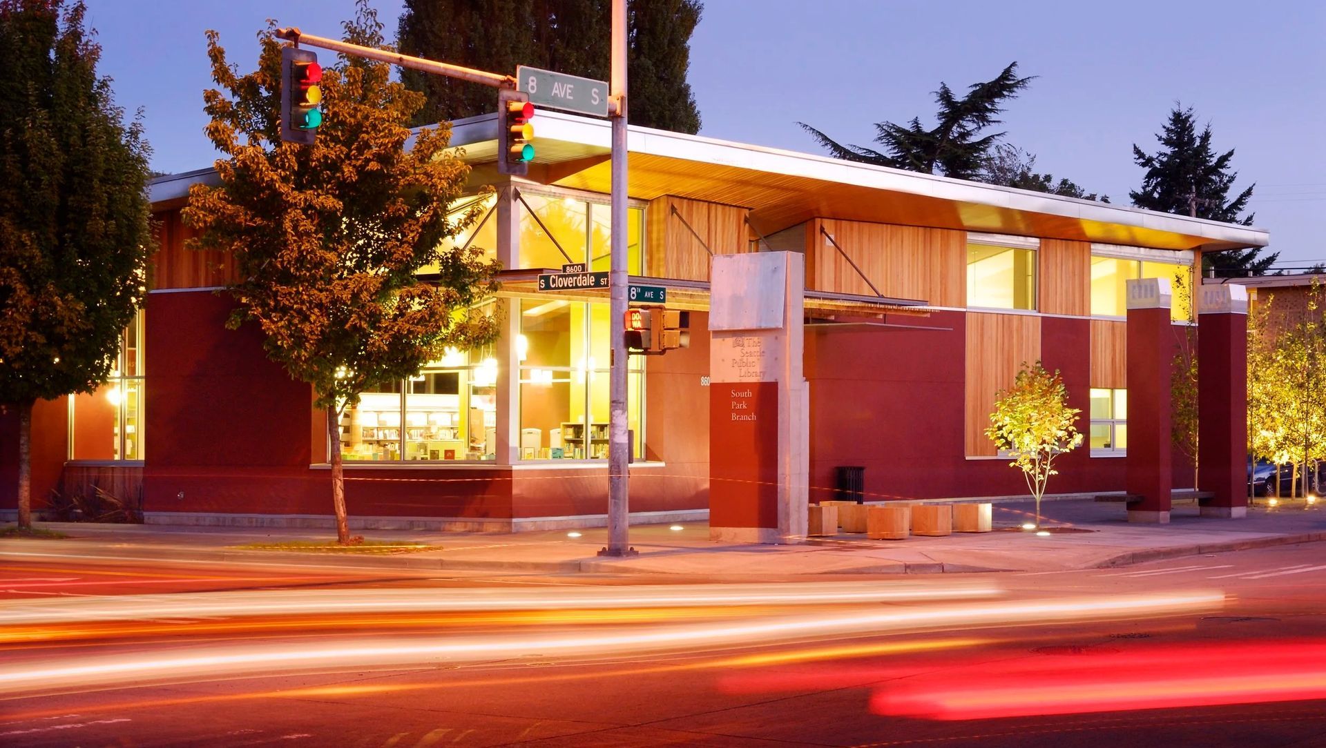 South Park Library banner