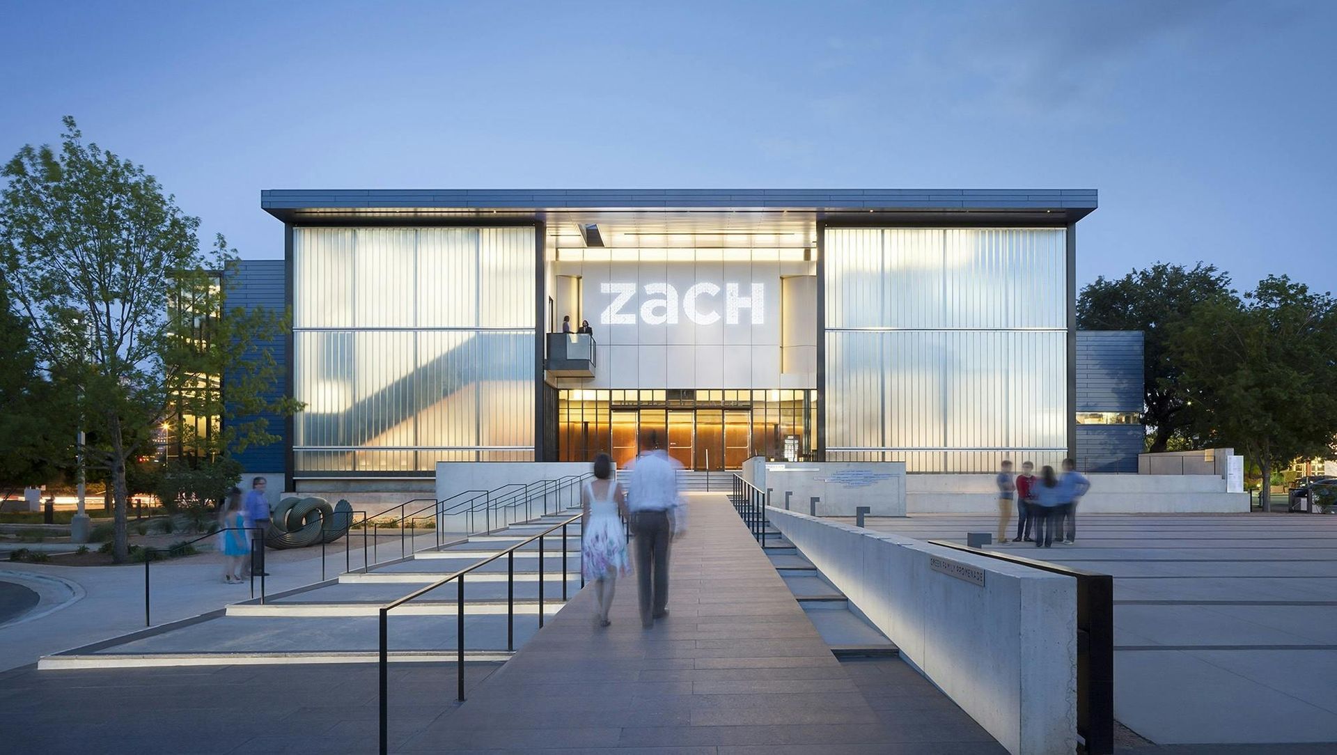 Topfer Theatre at ZACH banner