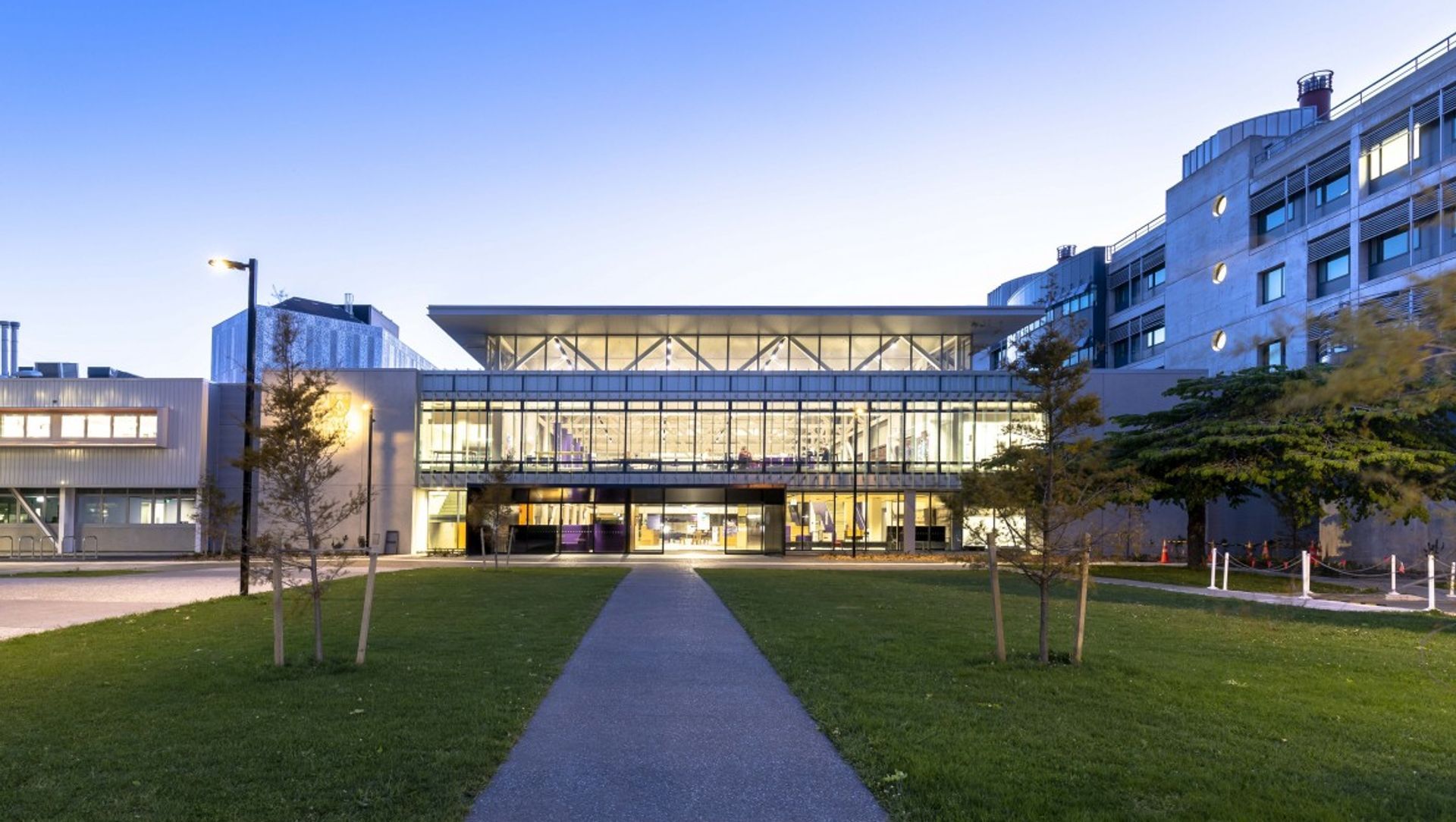 University of Canterbury CETF Building banner