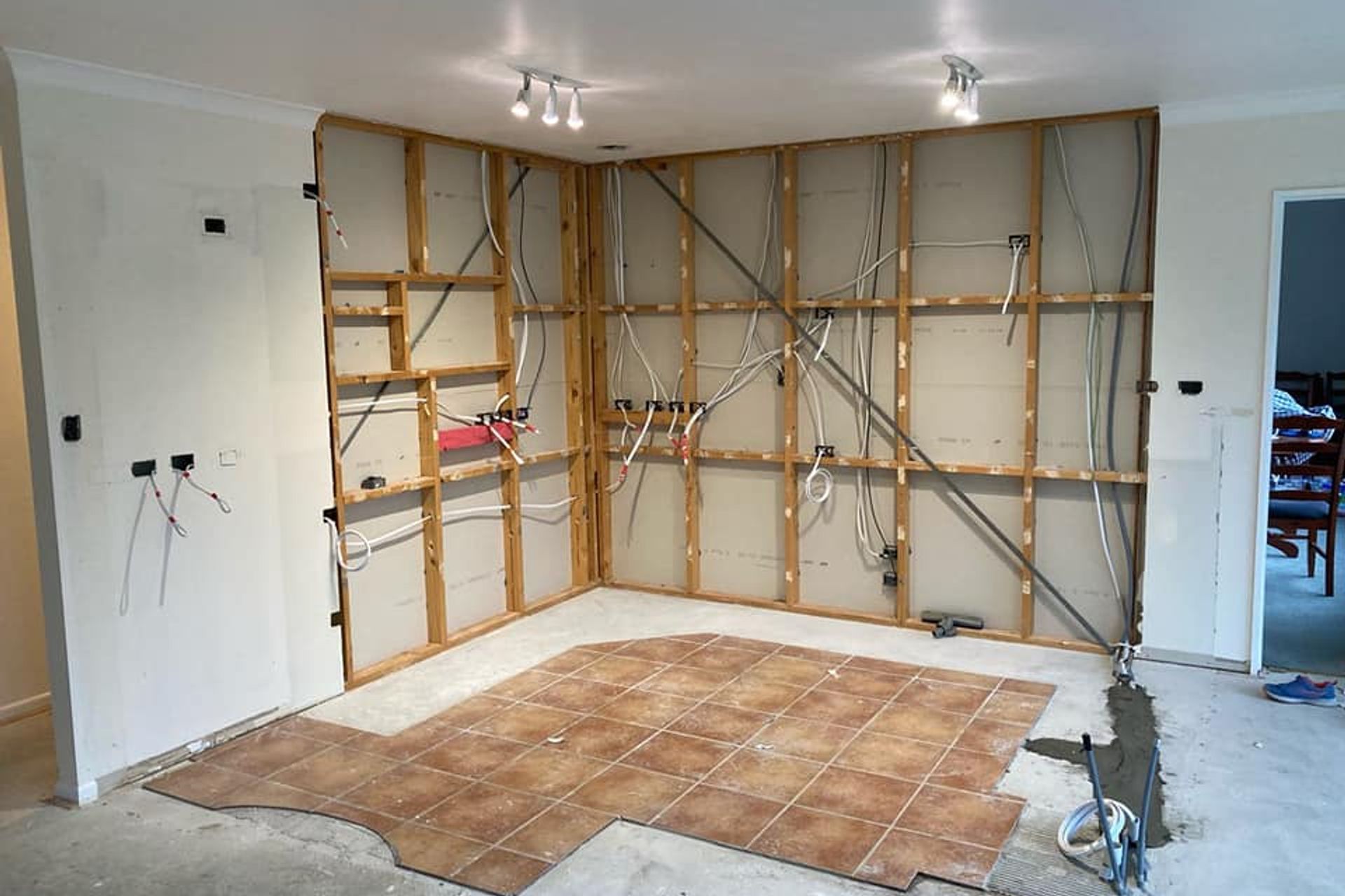 Kitchen, before