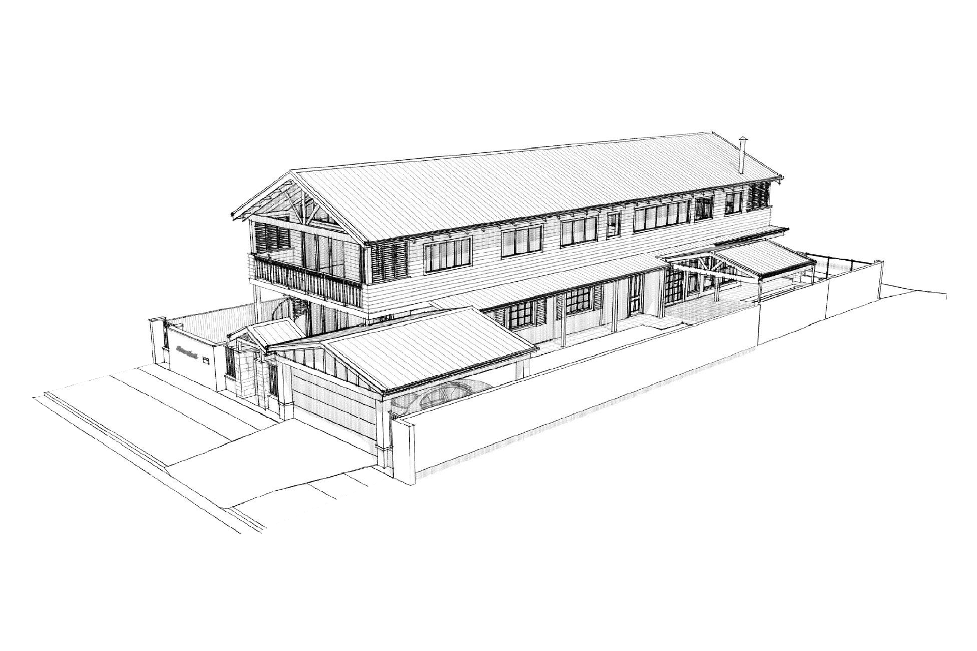 Overall 3D Sketch Perspective